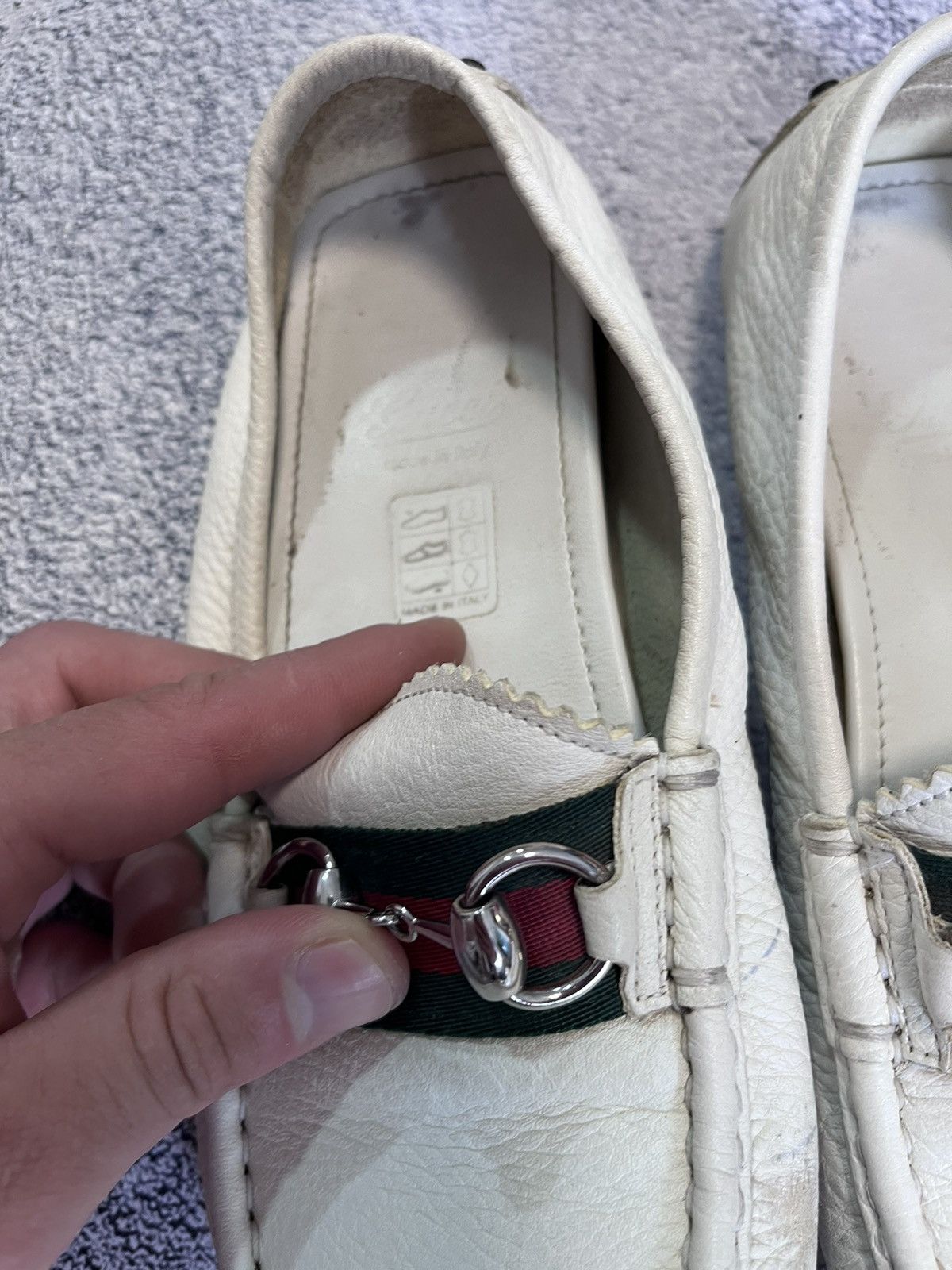 Gucci Gucci Horsebit Loafers Women’s Leather Made in Italy Vintage Size US 6 / IT 36 - 24 Thumbnail