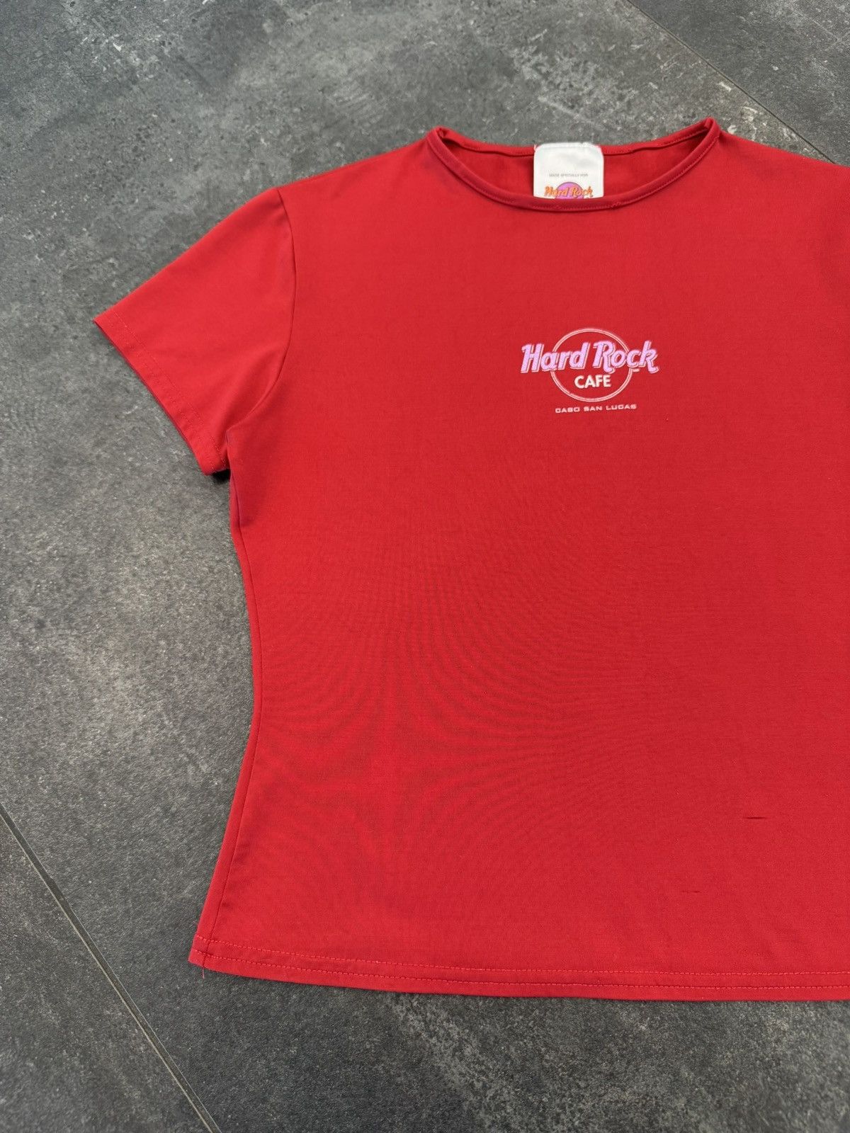 Hard Rock Cafe Vintage Y2K Women’s Hard Rock Cafe Short Sleeve Baby Tee Size M / US 6-8 / IT 42-44 - 5 Thumbnail