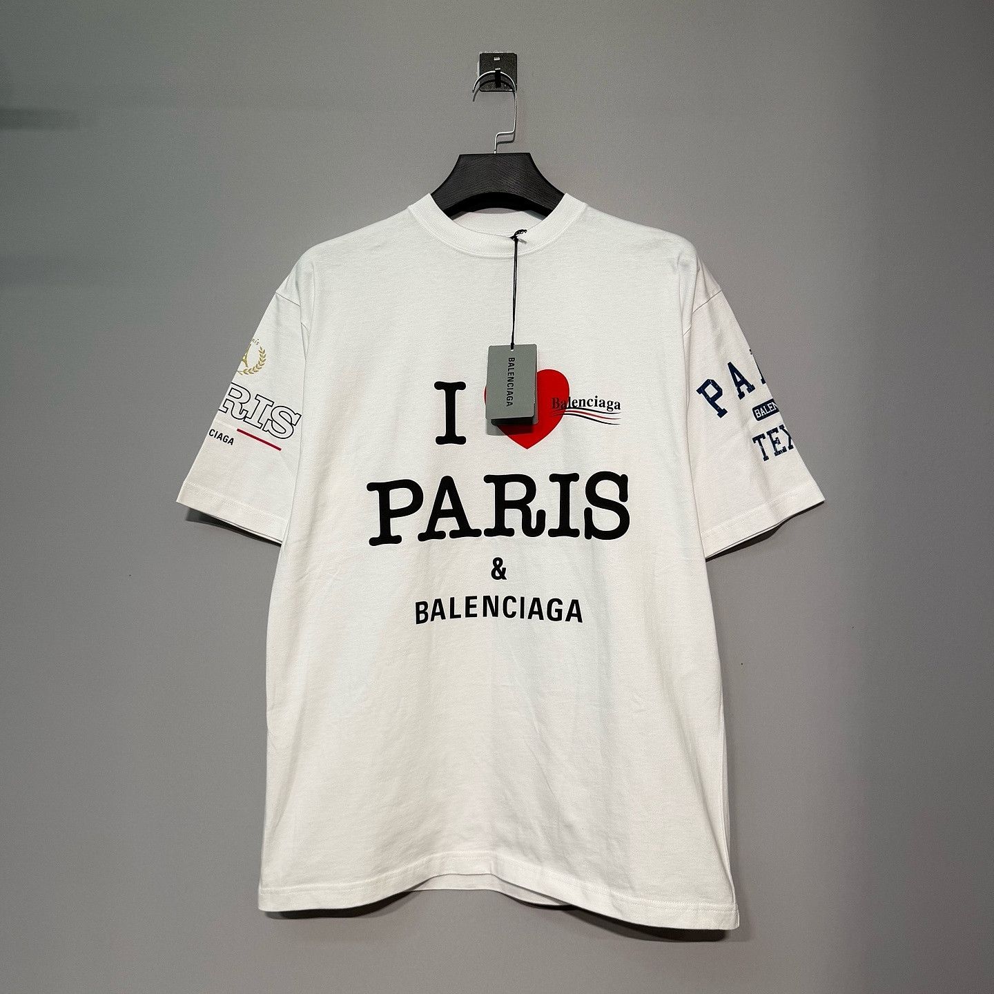 Balenciaga Balenciaga I Love Paris T Shirt | Grailed