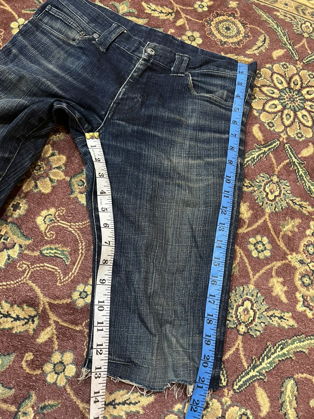 Japanese Brand Vintage Roen X Spalding Short Jean Size US 30 / EU 46 - 5 Thumbnail