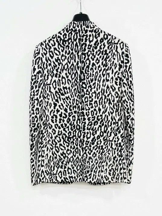 Saint Laurent Paris Saint Laurent Black White Leopard Blazer. Size US M / EU 48-50 / 2 - 2 Thumbnail