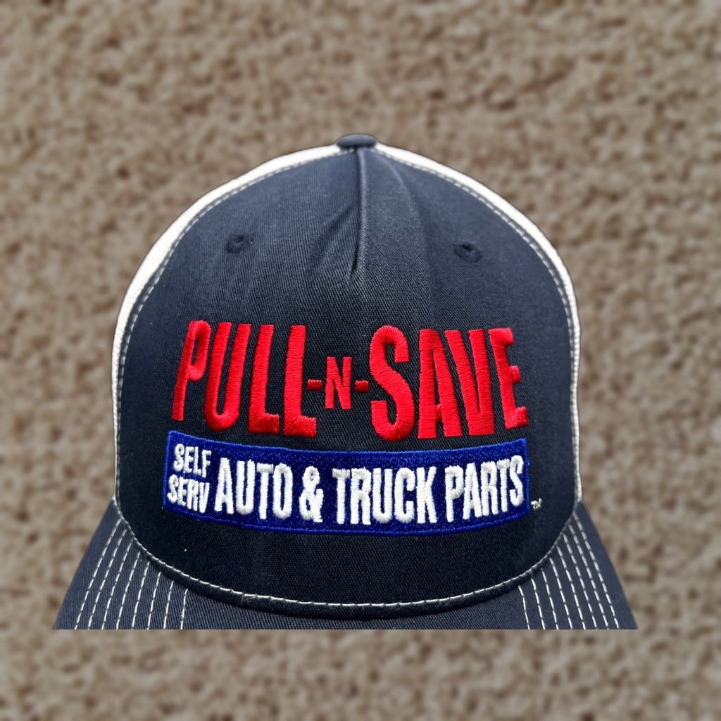 Vintage Richardson Hat Cap Trucker Adult Blue One Size Cotton Polyester Twill Size ONE SIZE - 1 Thumbnail