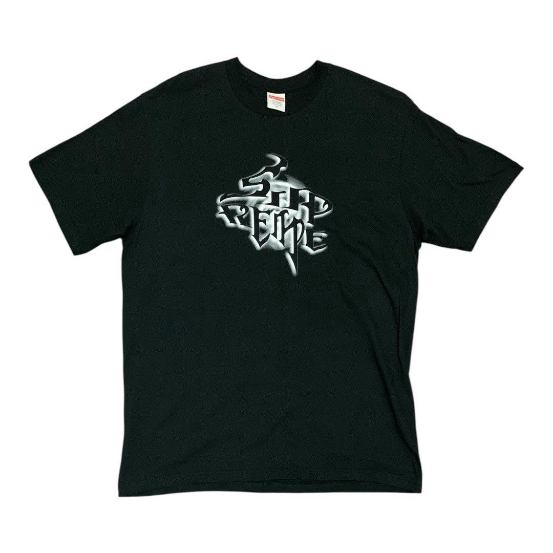 Streetwear × Supreme × Vintage Supreme Cat Smoke Tee shirt | Grailed