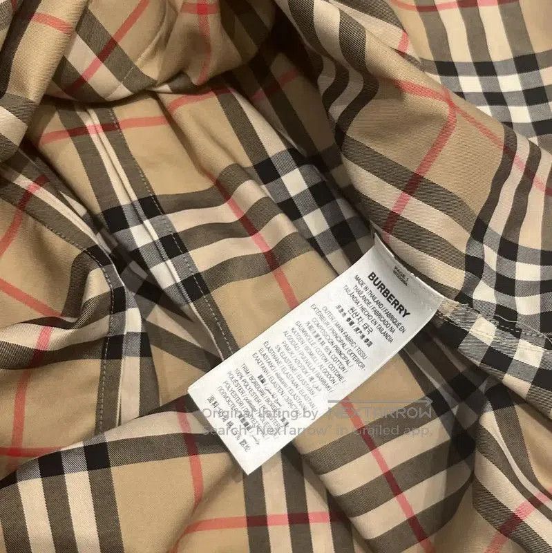 Burberry Burberry Khaki Cotton Blend Long Sleeve Shirt. Size S / US 4 / IT 40 - 5 Thumbnail