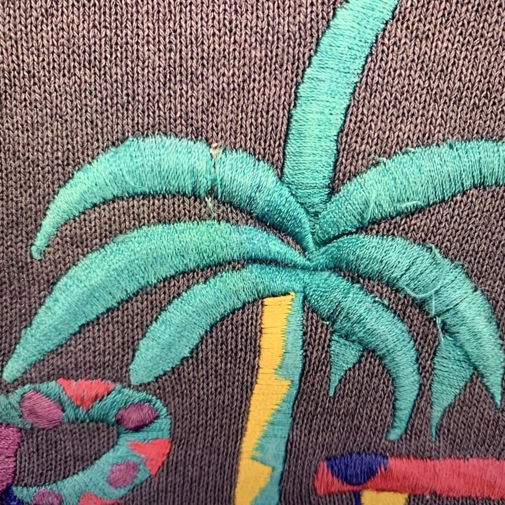 Fruit Of The Loom VINTAGE Fruit of the Loom Sweatshirt Adult Large Daytona Beach Embroidered Logo 90s Retro Beach USA Cotton Fleece Size US L / EU 52-54 / 3 - 6 Thumbnail
