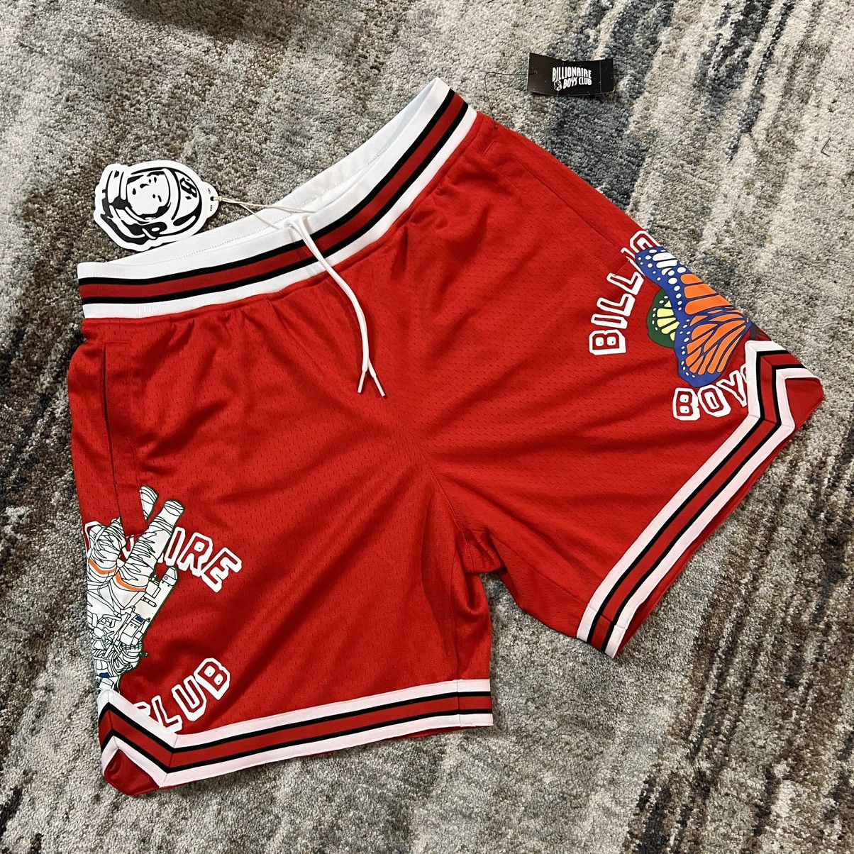 Billionaire Boys Club NEW Billionaire Boys Club Red Mesh Float Shorts Size US 38 / EU 54 - 1 Thumbnail