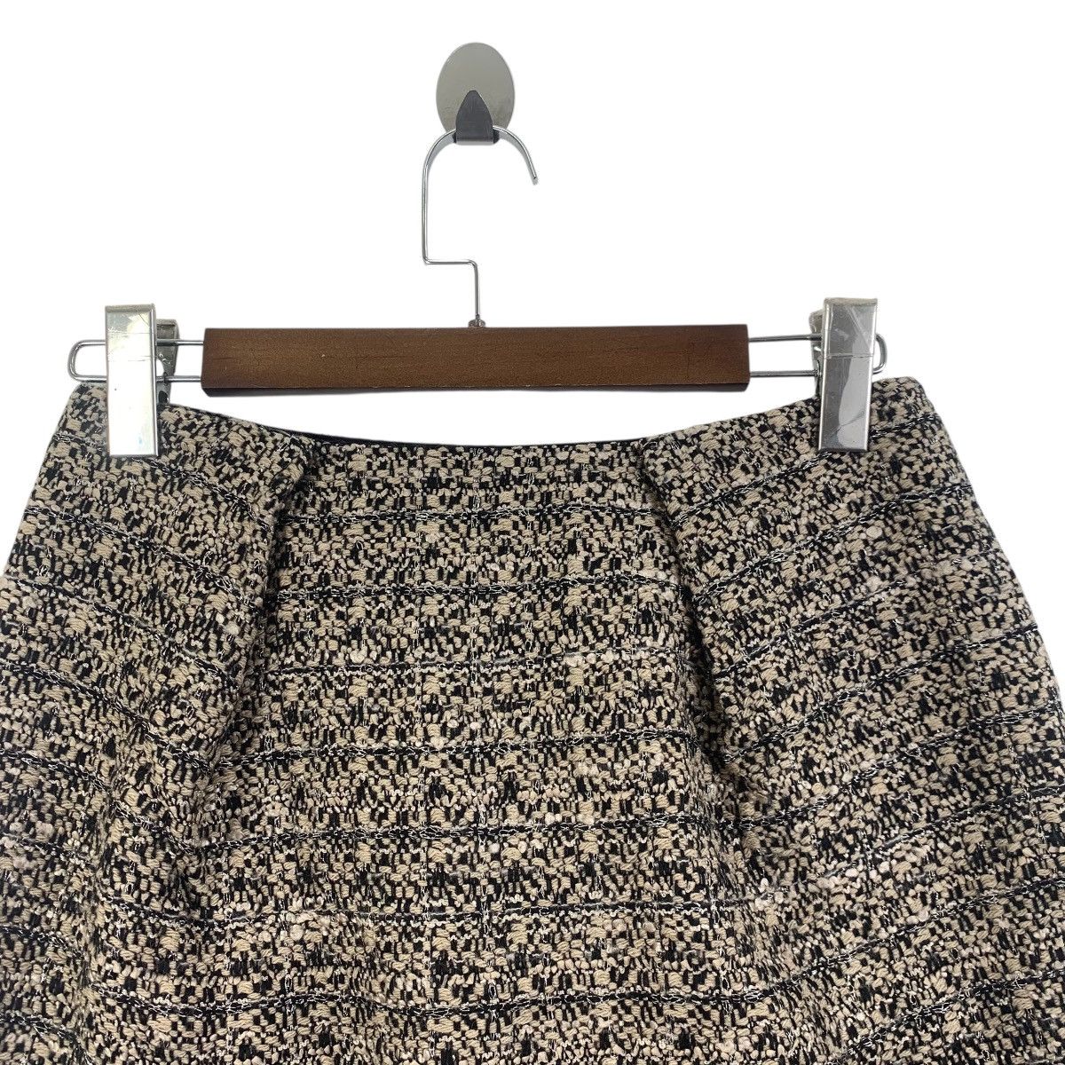 United Arrows Vintage UNITED ARROW Made In Japan Wool Midi Skirts Size 26" / US 2 / IT 38 - 3 Thumbnail