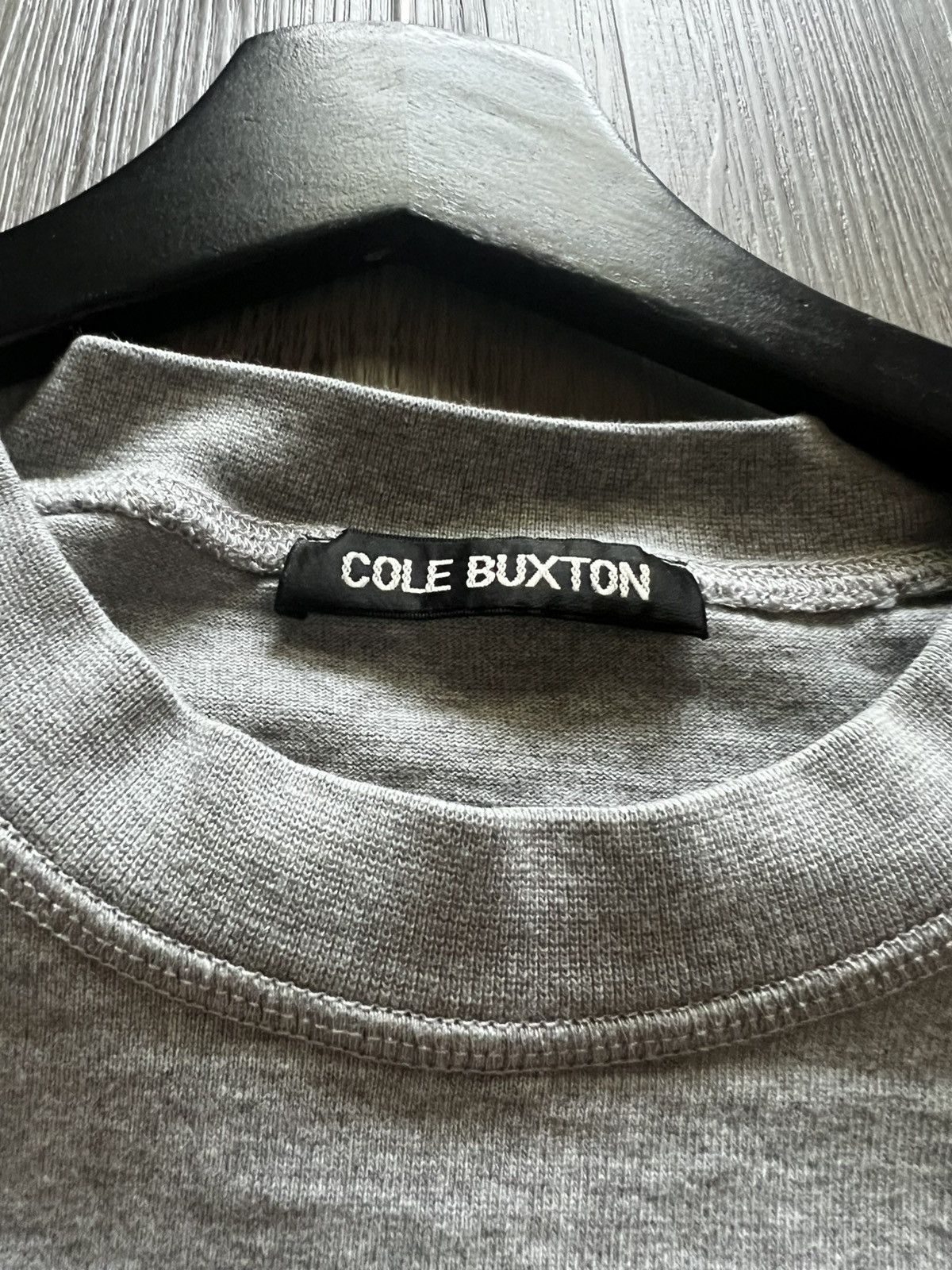 Cole Buxton Cole Buxton grey t shirt Size US L / EU 52-54 / 3 - 3 Thumbnail
