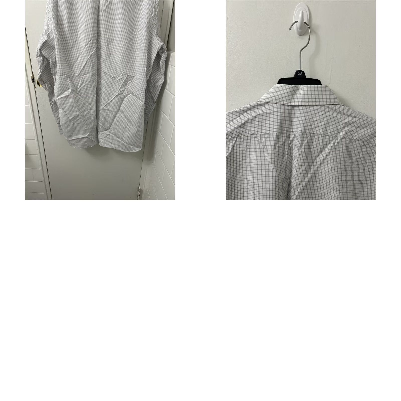 J.Crew J.CREW Shirt Mens XL White Plaid Button-Up L/S Premium Shirting Collared Casual Vintage: No Size US XL / EU 56 / 4 - 9 Thumbnail