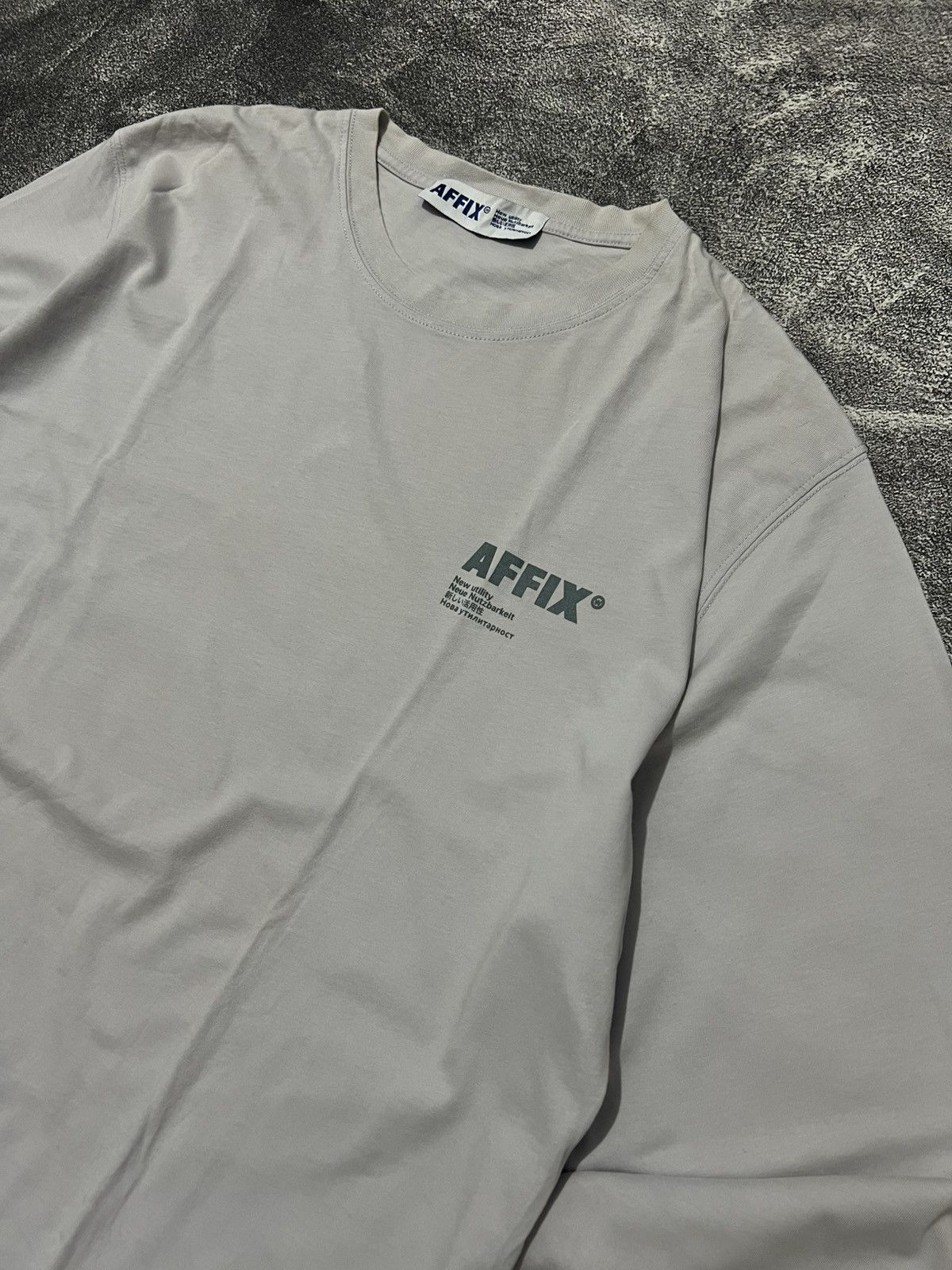 AFFXWRKS Affix Works By Kiko Kostadinov Long Sleeve T-shirt Size US XL / EU 56 / 4 - 7 Thumbnail