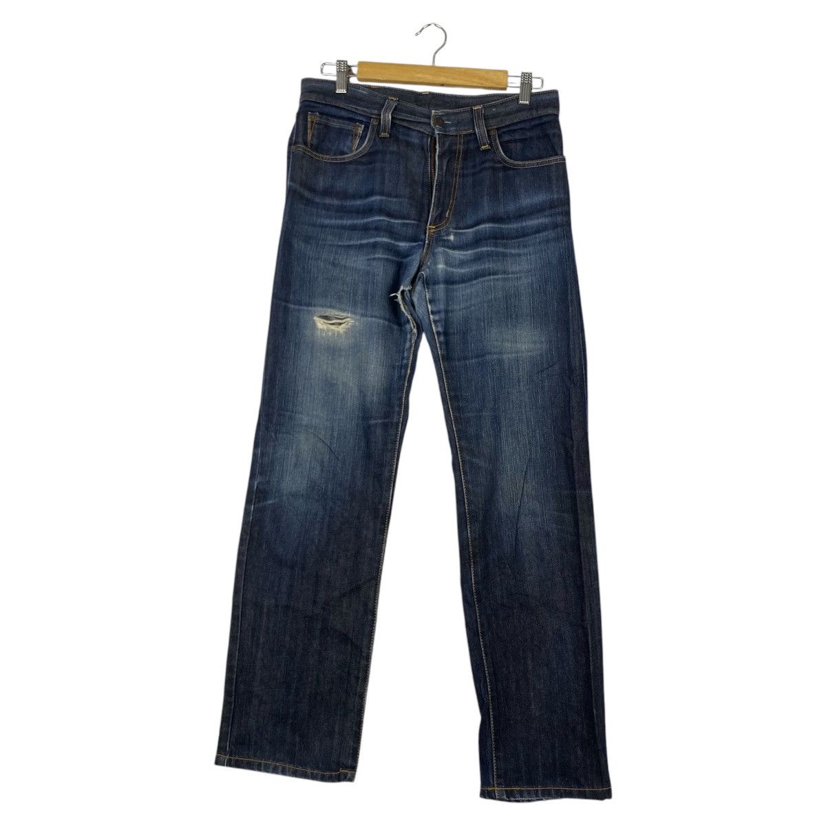 Designer × Edwin × Vintage Vintage edwin jeans men”s straight jeans Size US 34 / EU 50 - 3 Thumbnail