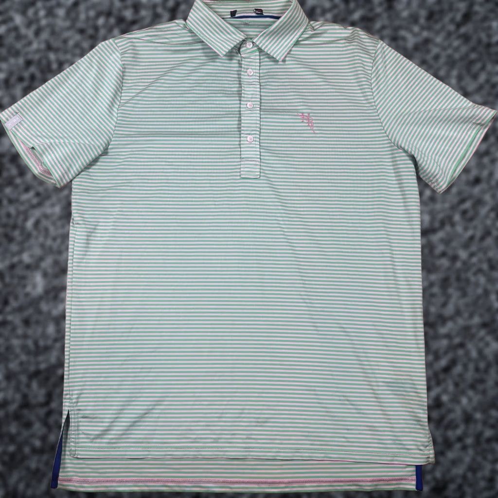 Ralph Lauren Polo Ralph Lauren RLX Golf Shirt Mens L Short Sleeve Striped Multicolor Polo Golf RLX Mens Size US L / EU 52-54 / 3 - 1 Thumbnail