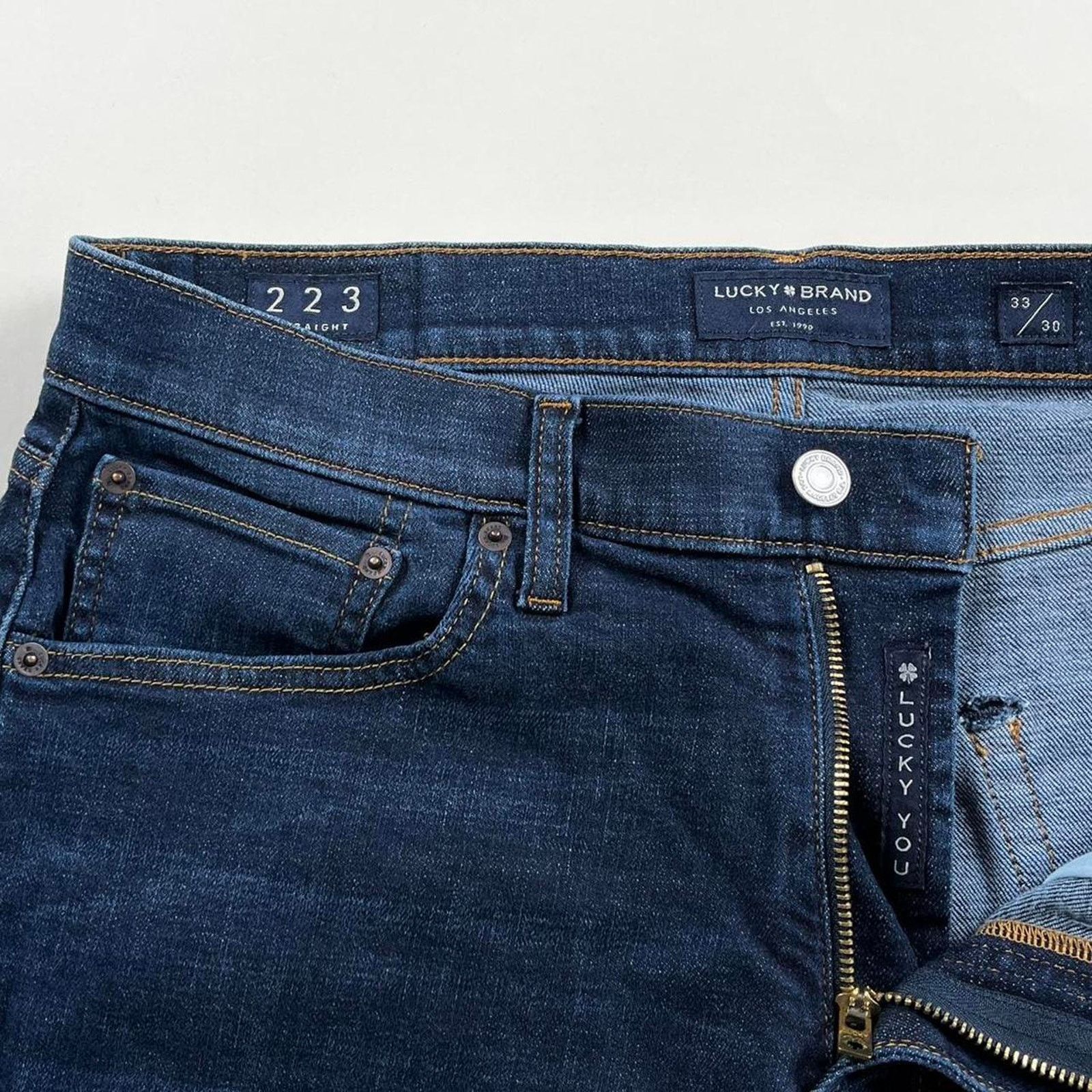 Japanese Brand × Lucky Brand × Vintage Vintage Y2K Lucky Brand Lucky You Essential Denim Jeans Size US 33 - 5 Thumbnail