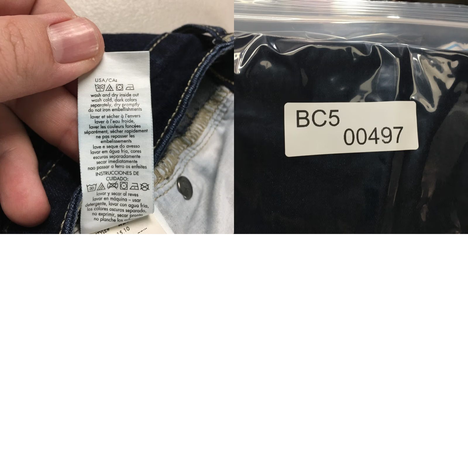 Calvin Klein Calvin Klein Jeans Womens 10 Blue Mid Rise Straight Leg Denim Zip Fly 5-Pockets Size 32" / US 10 / IT 46 - 11 Thumbnail