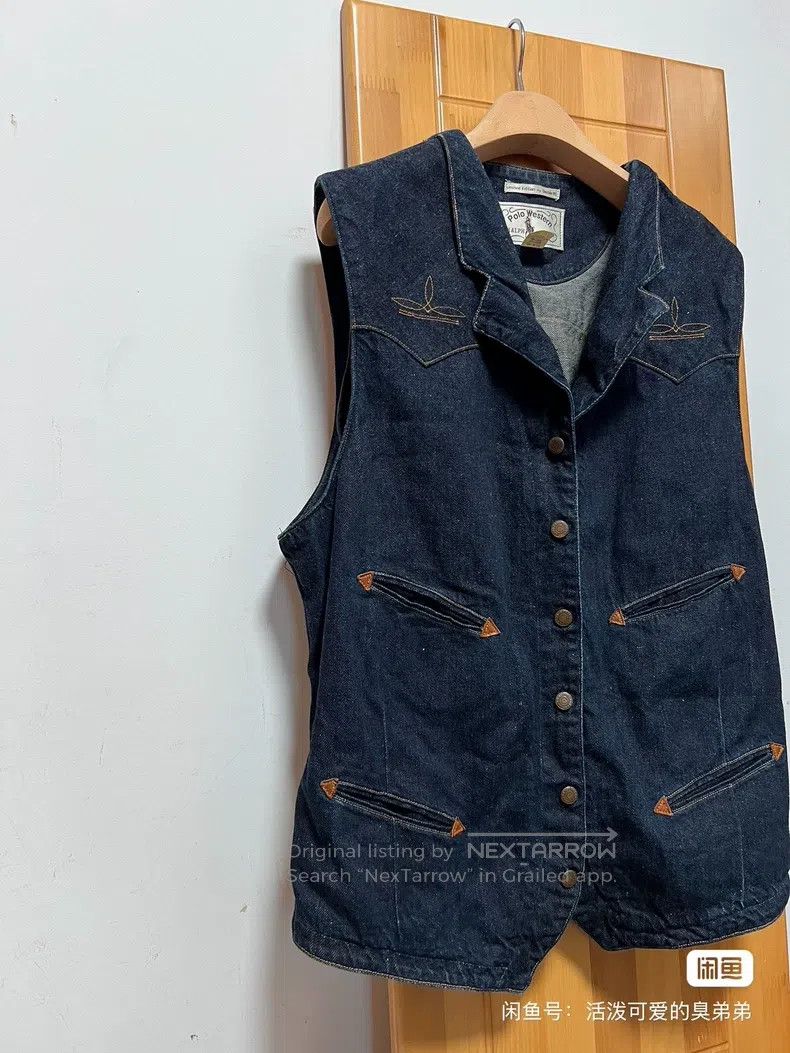 RRL Ralph Lauren RRL Ralph Lauren The most beautiful bag flower vest in the Size US L / EU 52-54 / 3 - 3 Thumbnail