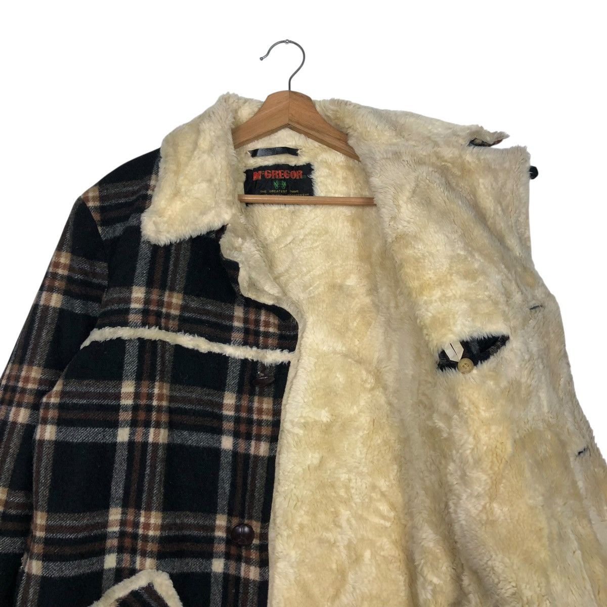 McGregor 🔥VINTAGE WOOL CHORE JACKET MCGREGOR TARTAN ISSEY MIYAKE Size US M / EU 48-50 / 2 - 14 Thumbnail
