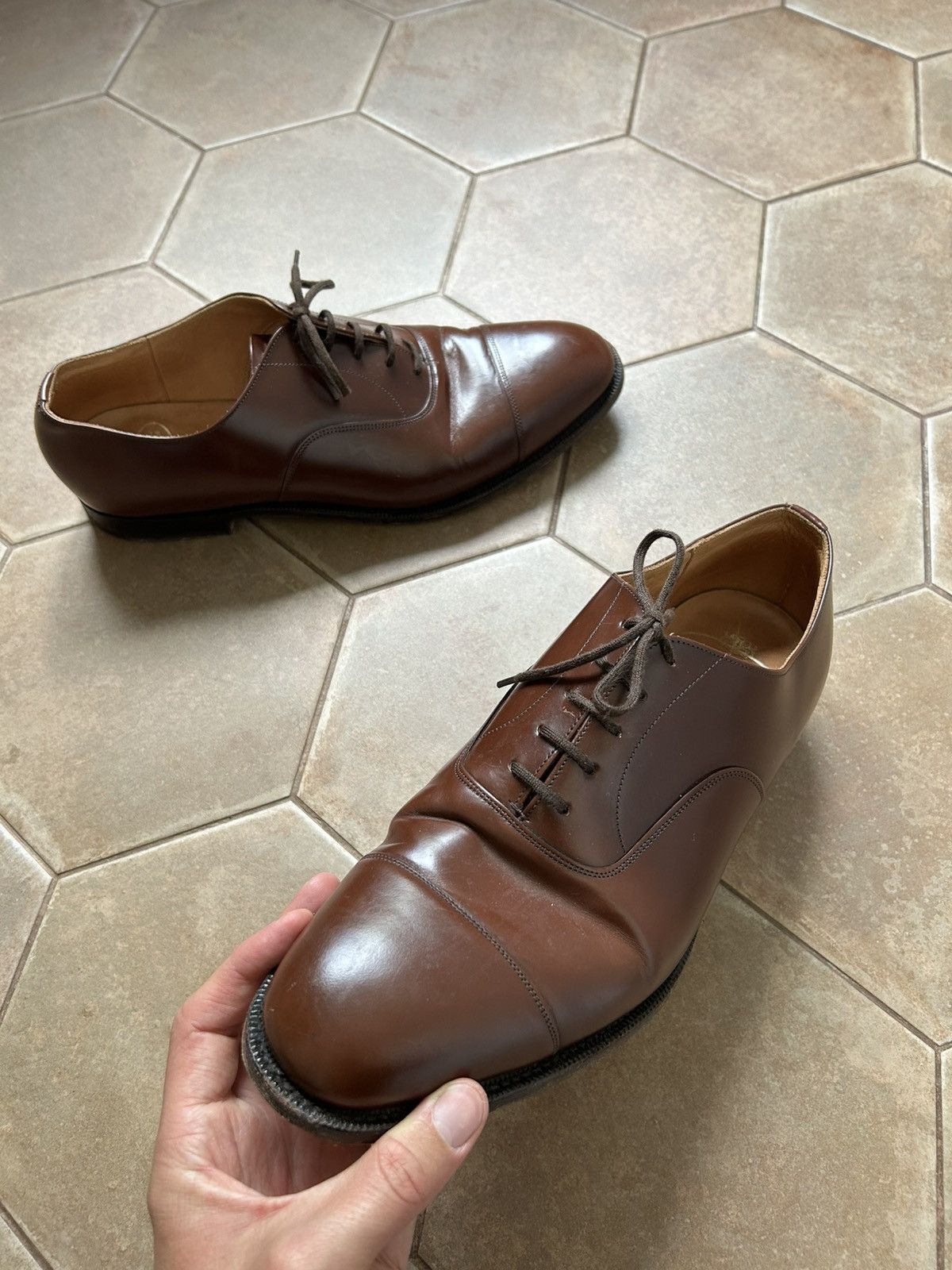 Church's Churchs Derby Cartmel Dress Shoes Size US 13 / EU 46 - 2 Thumbnail