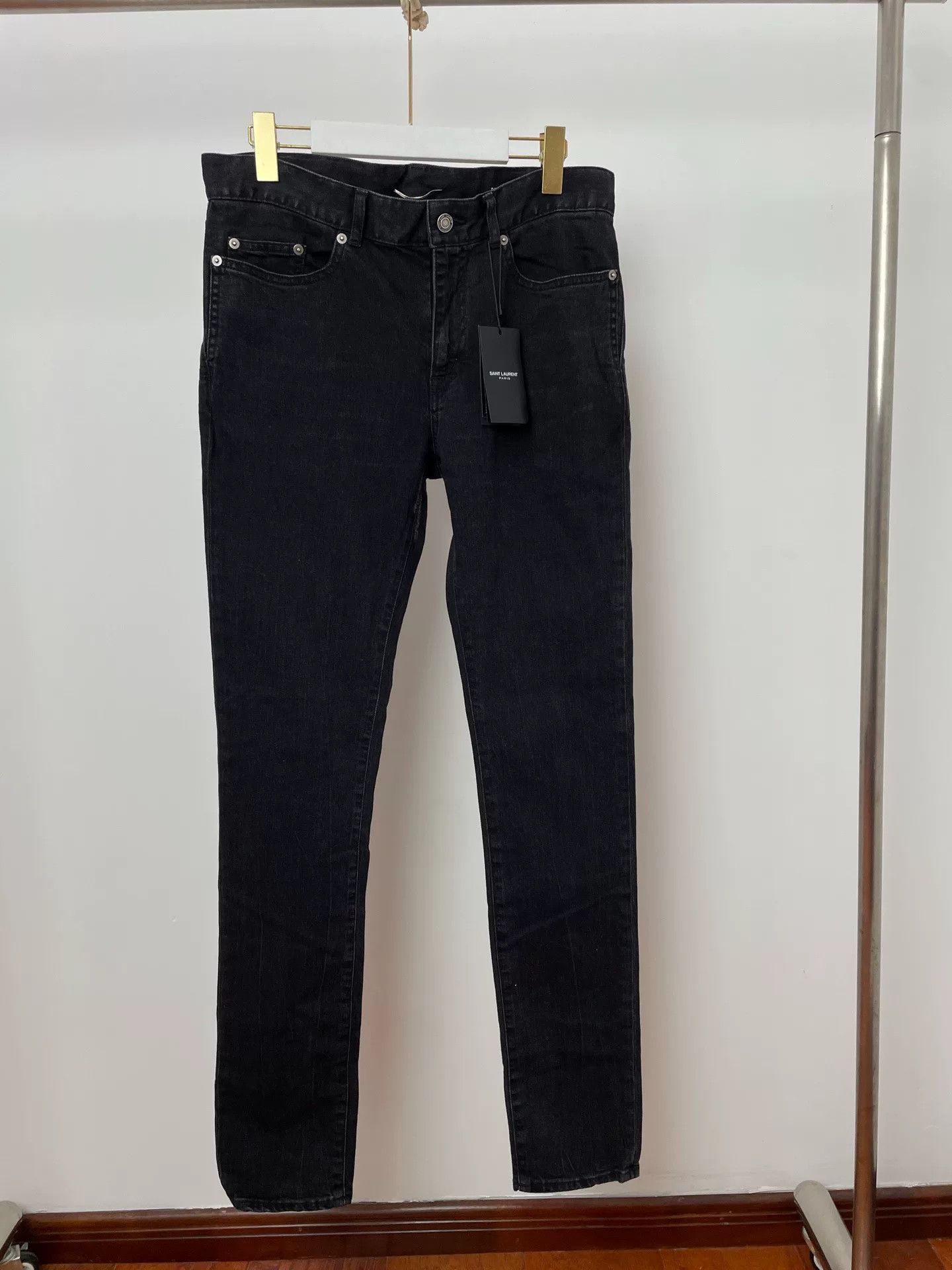 Saint Laurent Paris Saint Laurent SLP Straight Jeans Size US 31 - 1 Thumbnail