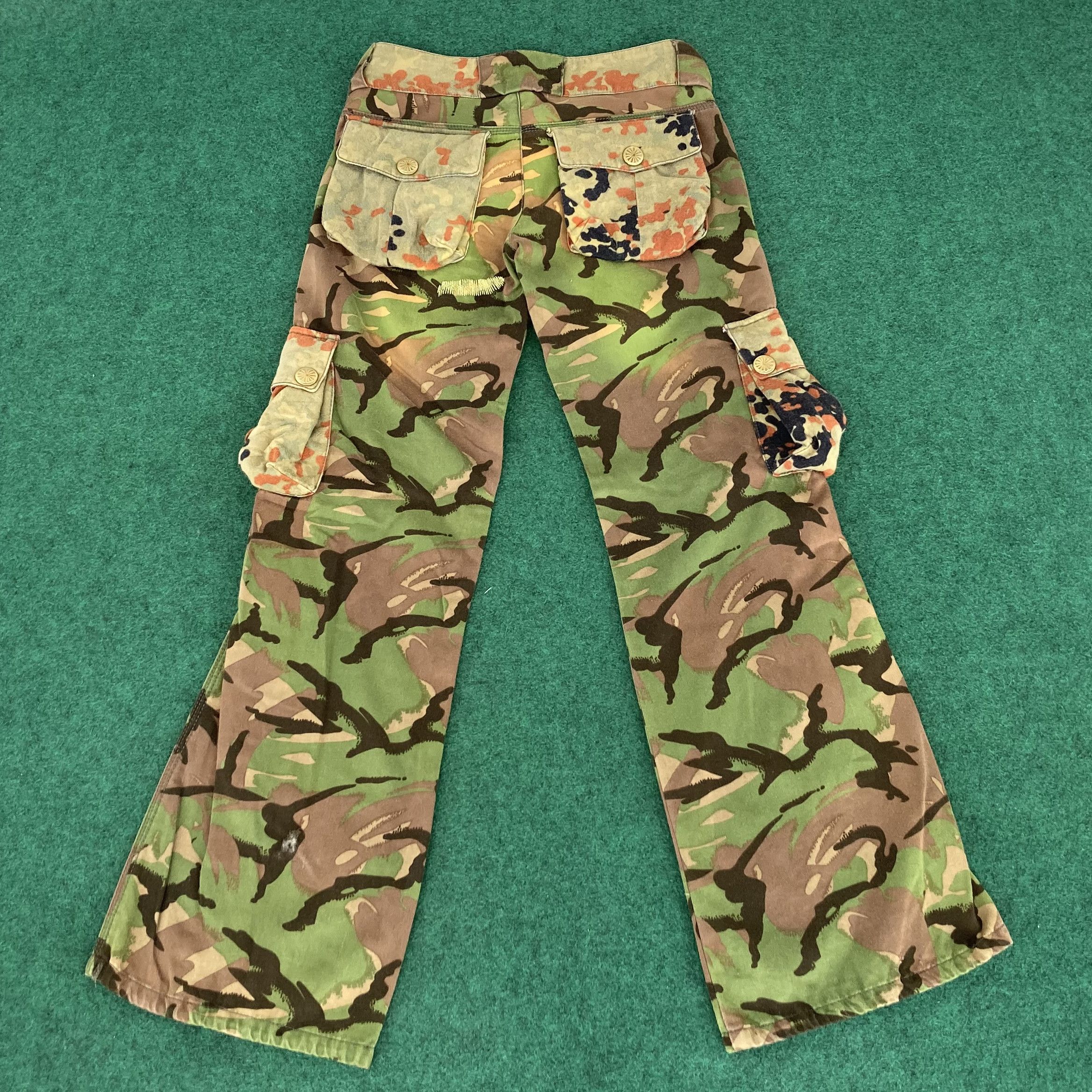 Vintage Vtg Sly Army Flared Women Jeans Size 30" / US 8 / IT 44 - 12 Thumbnail