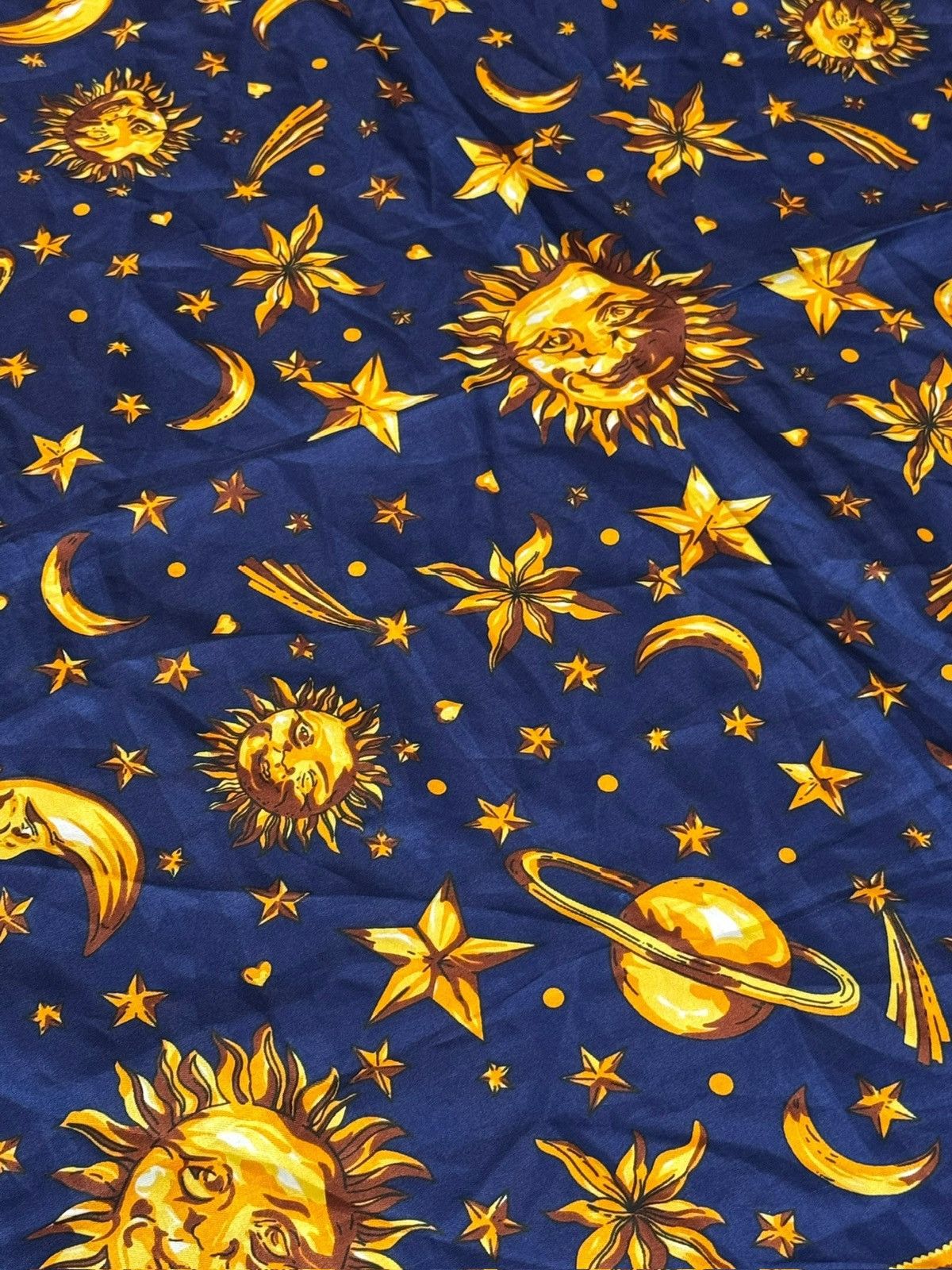 Versace Gianni Versace Silk Moon Sun Stars Zodiac Shawl Scarf Size ONE SIZE - 4 Thumbnail