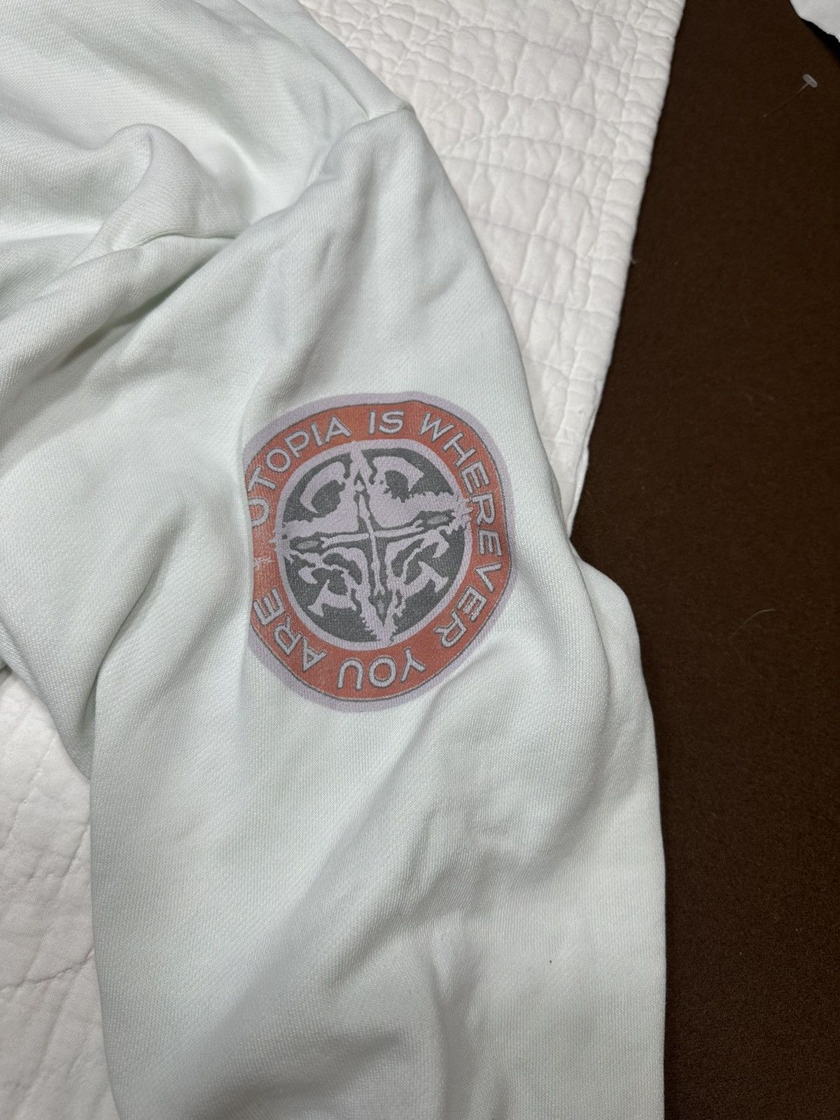 Travis Scott TRAVIS SCOTT UTOPIA TOUR UNFINISHED SAMPLE HOODIE- 2XL Size US XXL / EU 58 / 5 - 4 Thumbnail