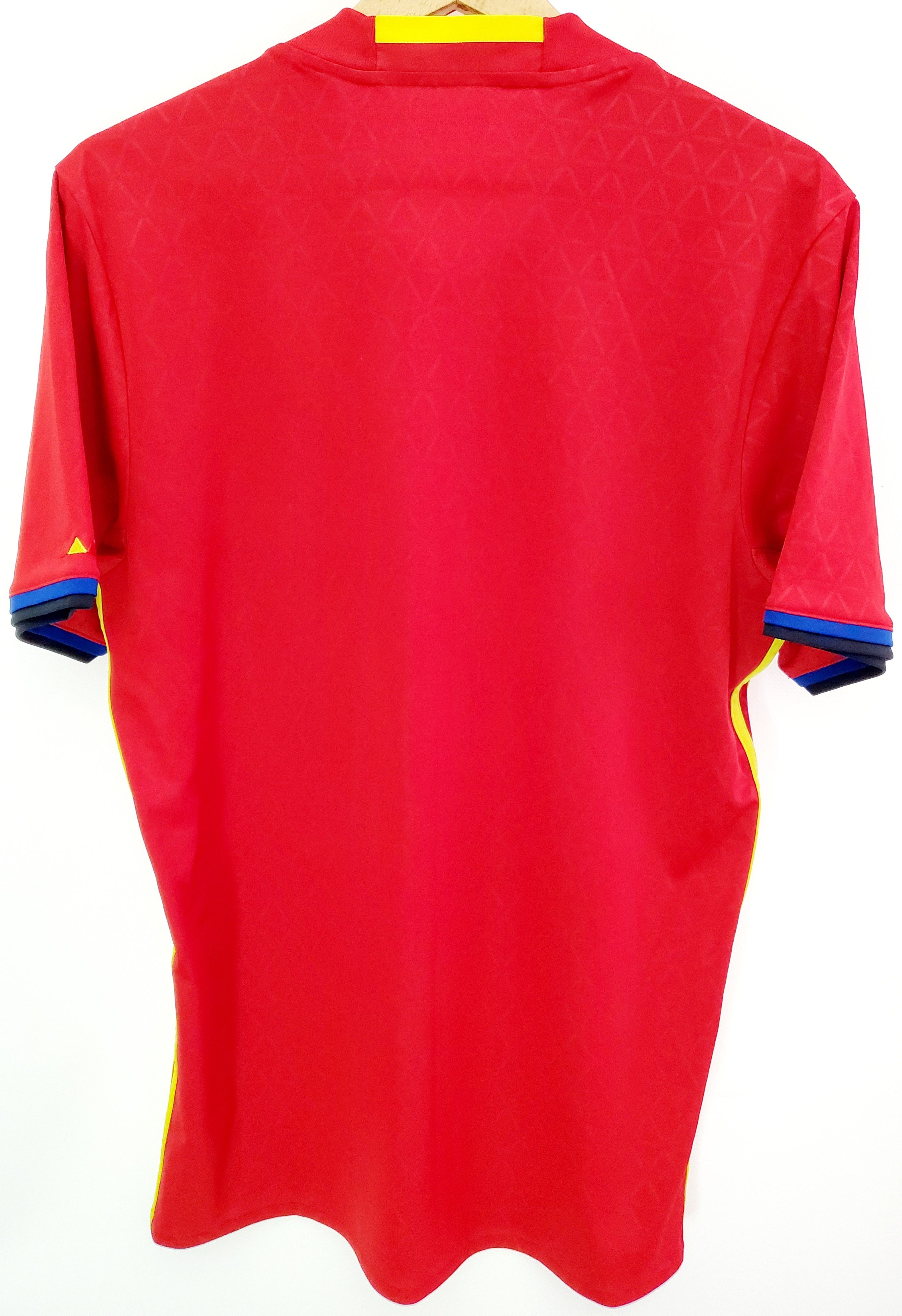 Adidas Spain Home football shirt 2016 - 2017 Adidas jersey Size M Size US M / EU 48-50 / 2 - 4 Thumbnail