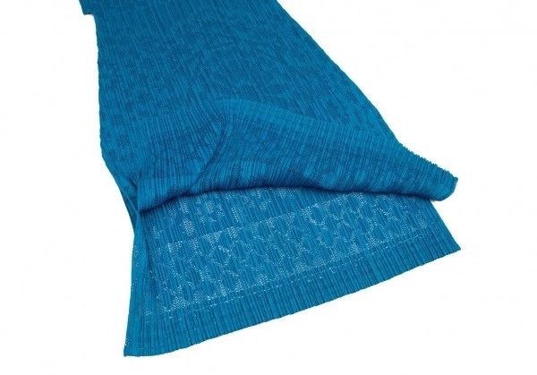 Issey Miyake Issey Miyake size:3 A long blue hollowed-out top Size M / US 6-8 / IT 42-44 - 6 Thumbnail