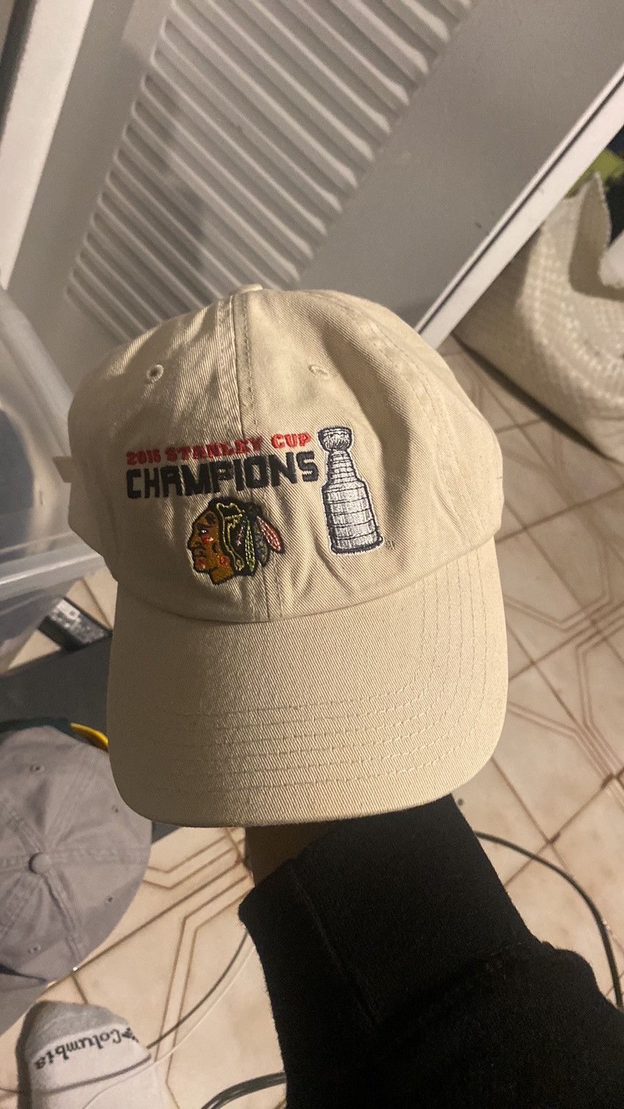 NHL 2015 Stanley cup Blackhawks champions cap Size ONE SIZE - 1 Thumbnail