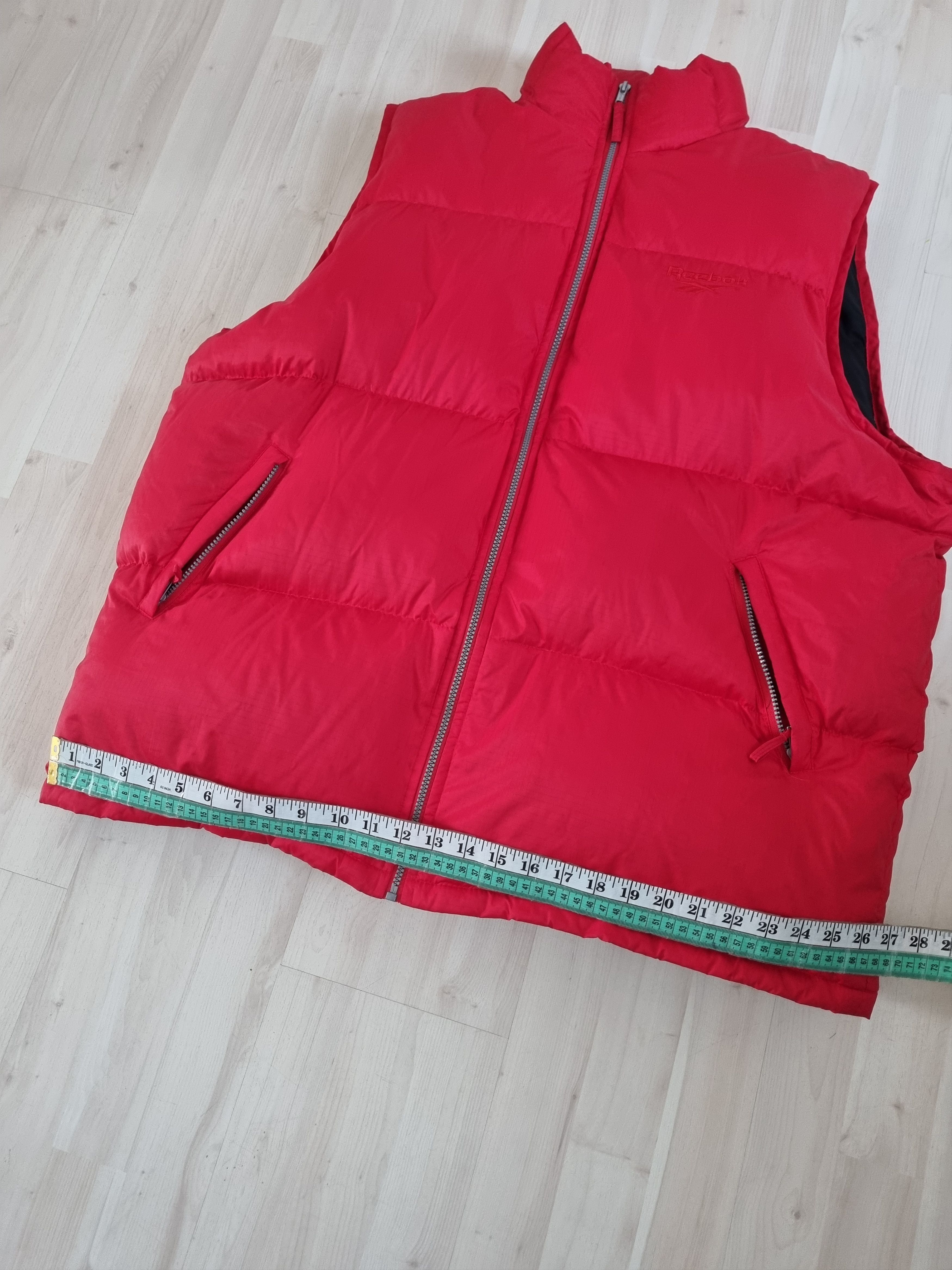 Reebok × Vintage Vintage Reebok Down Vest DRT2 Jacket Puffer Red 90s Y2K Size US XXL / EU 58 / 5 - 12 Thumbnail