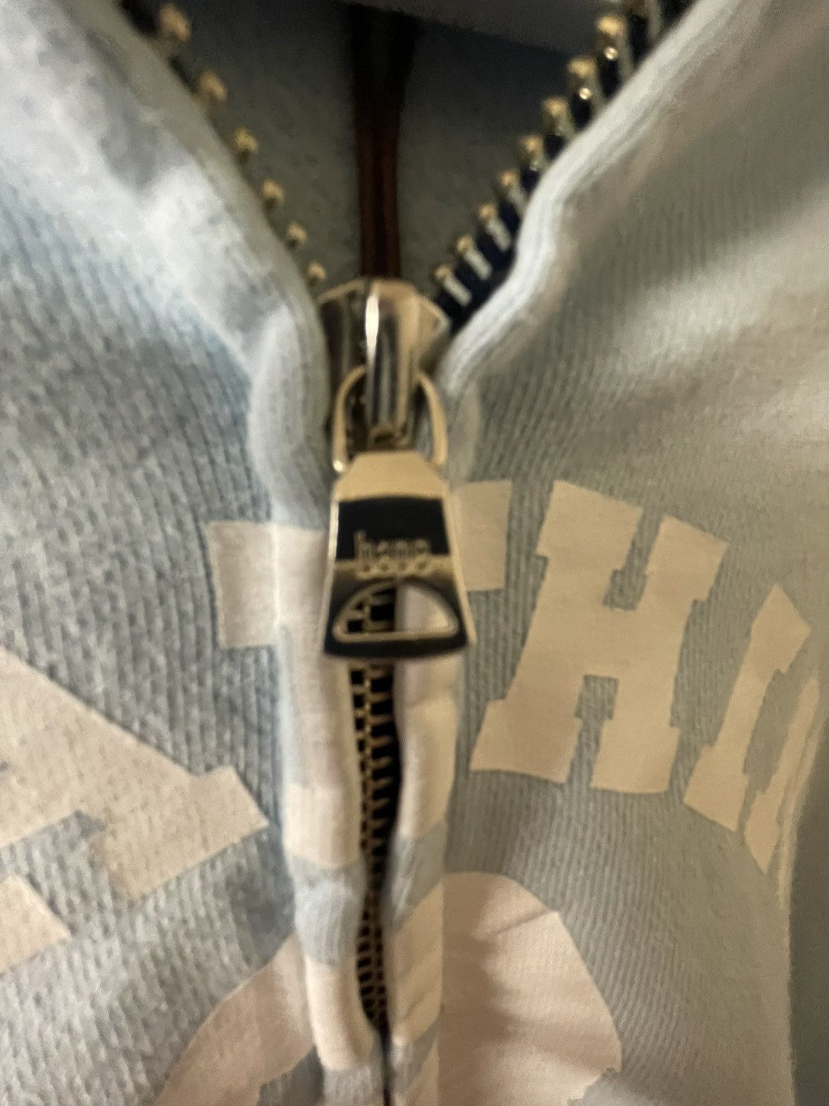 Bape Bathing ape college logo gradient blue Size US M / EU 48-50 / 2 - 3 Thumbnail