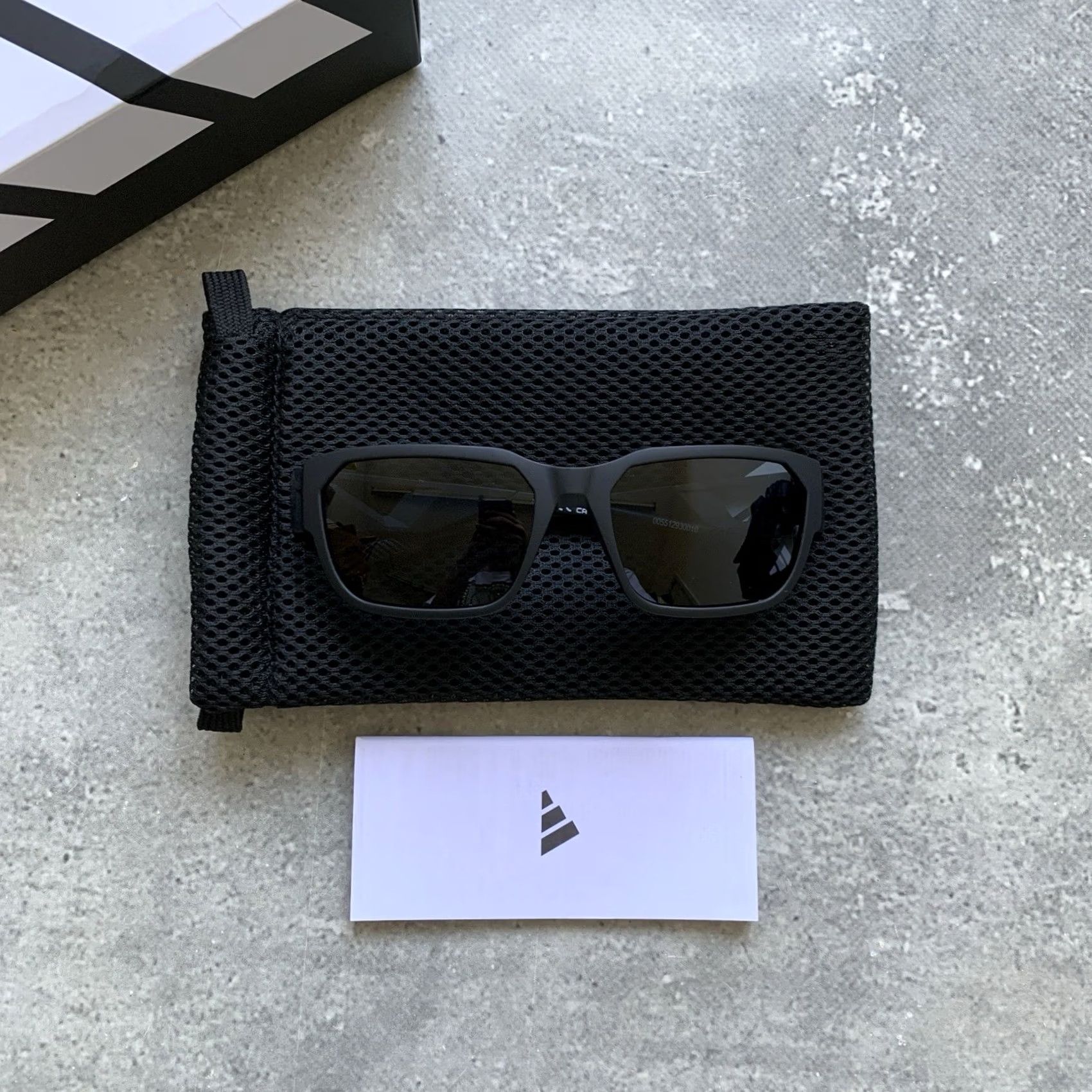 Adidas ADIDAS SPORT SUNGLASSES SP0092 58mm IV1310 BLACK UNISEX Sunglasses Unisex Adults 58 mm Sports Square Size ONE SIZE - 2 Thumbnail