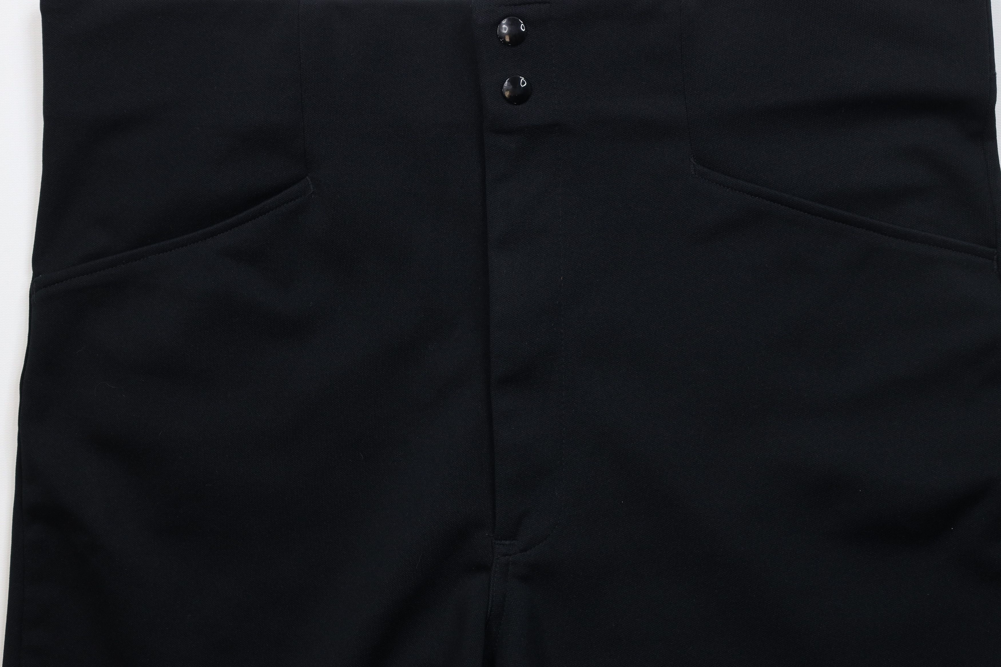 Vintage Vintage 70s Swingster Knit Coach Coaches Shorts Black USA Size US 40 / EU 56 - 3 Thumbnail