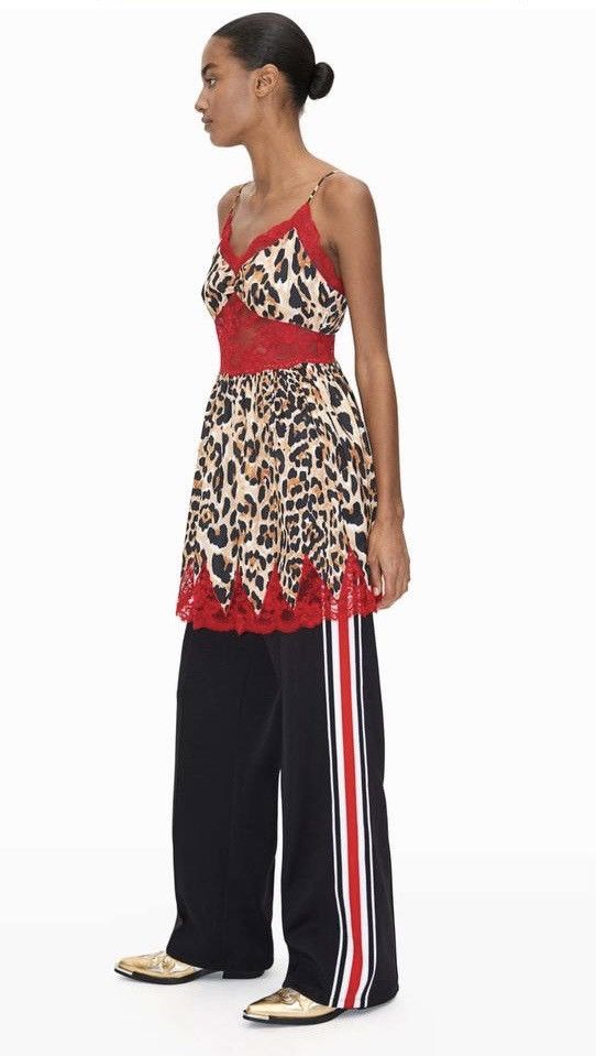 H&M × Paco Rabanne New RABANNE x HM Tan Animal Print Dress Small EU 38 Size S / US 4 / IT 40 - 2 Thumbnail