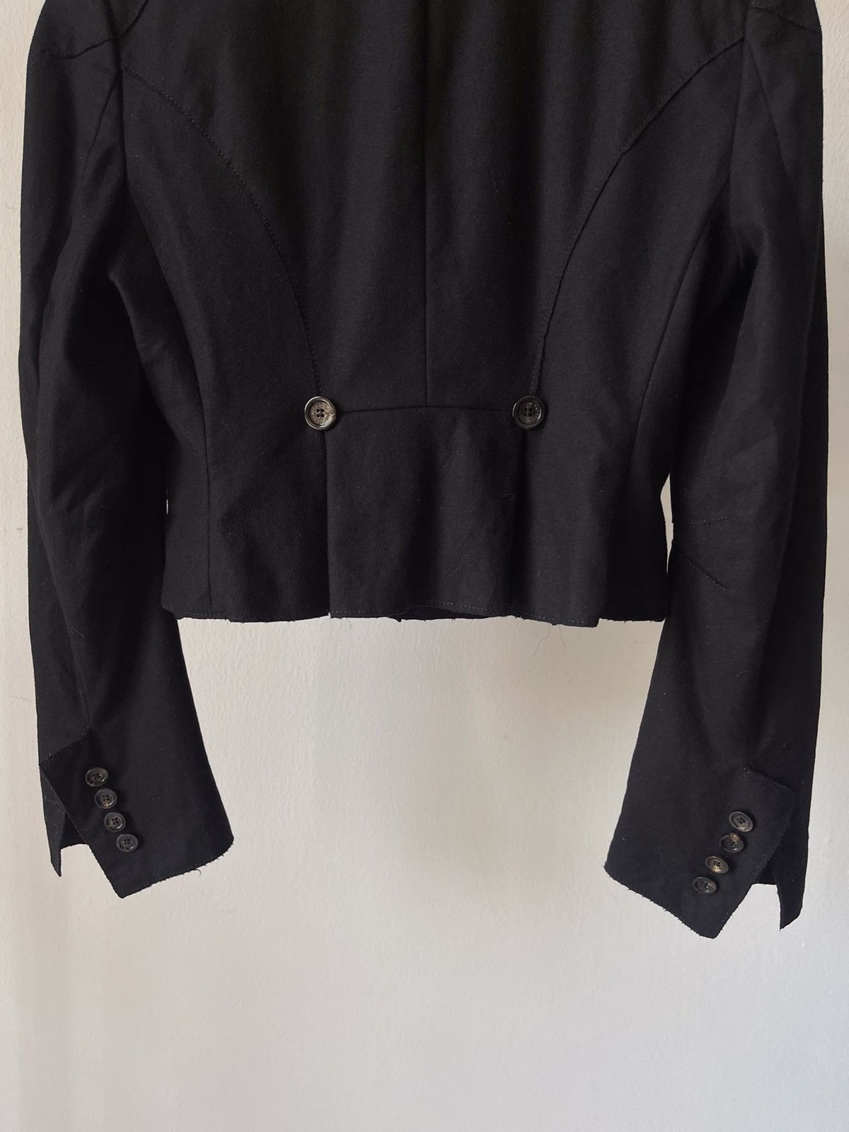 Alexander McQueen 2000s AlexanderMcqueen Wool Punk Zip Style Jacket 96 Size US XS / EU 42 / 0 - 16 Thumbnail