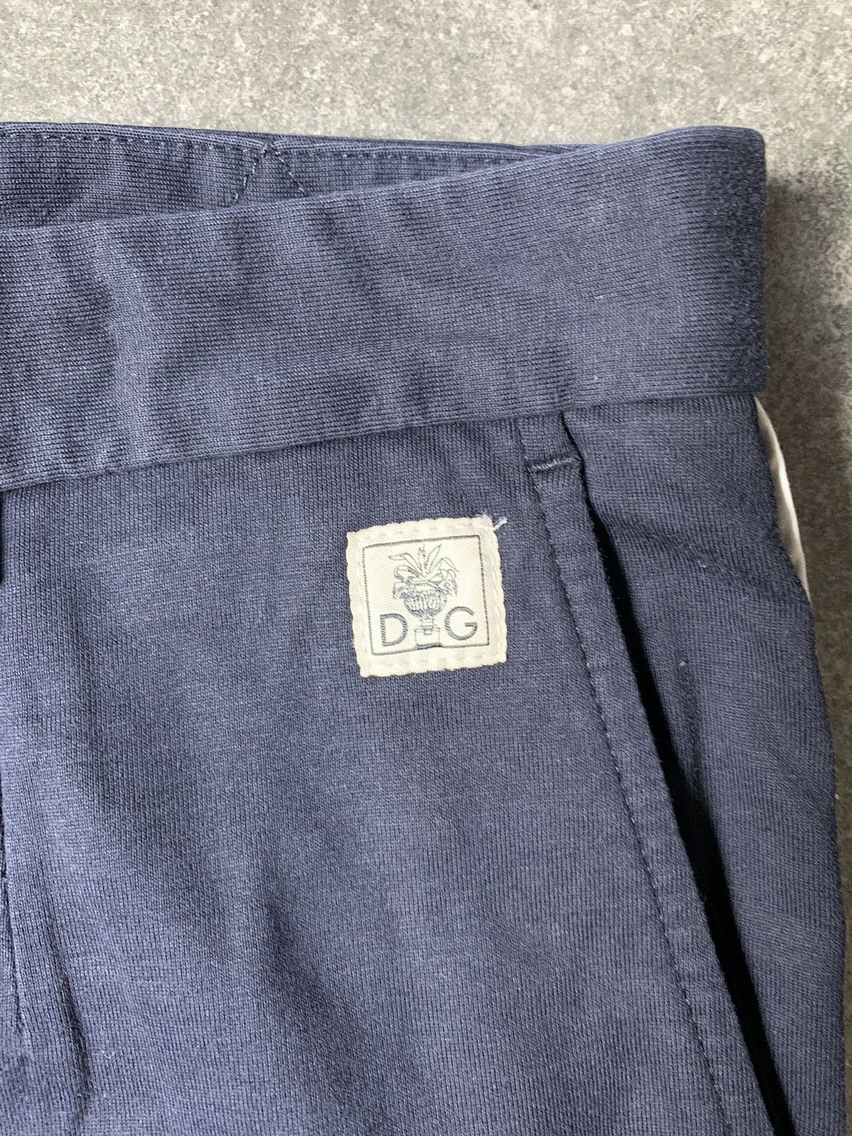 Dolce & Gabbana 2000s Dolce & Gabbana Casual White Line Trousers Size US 33 - 6 Thumbnail