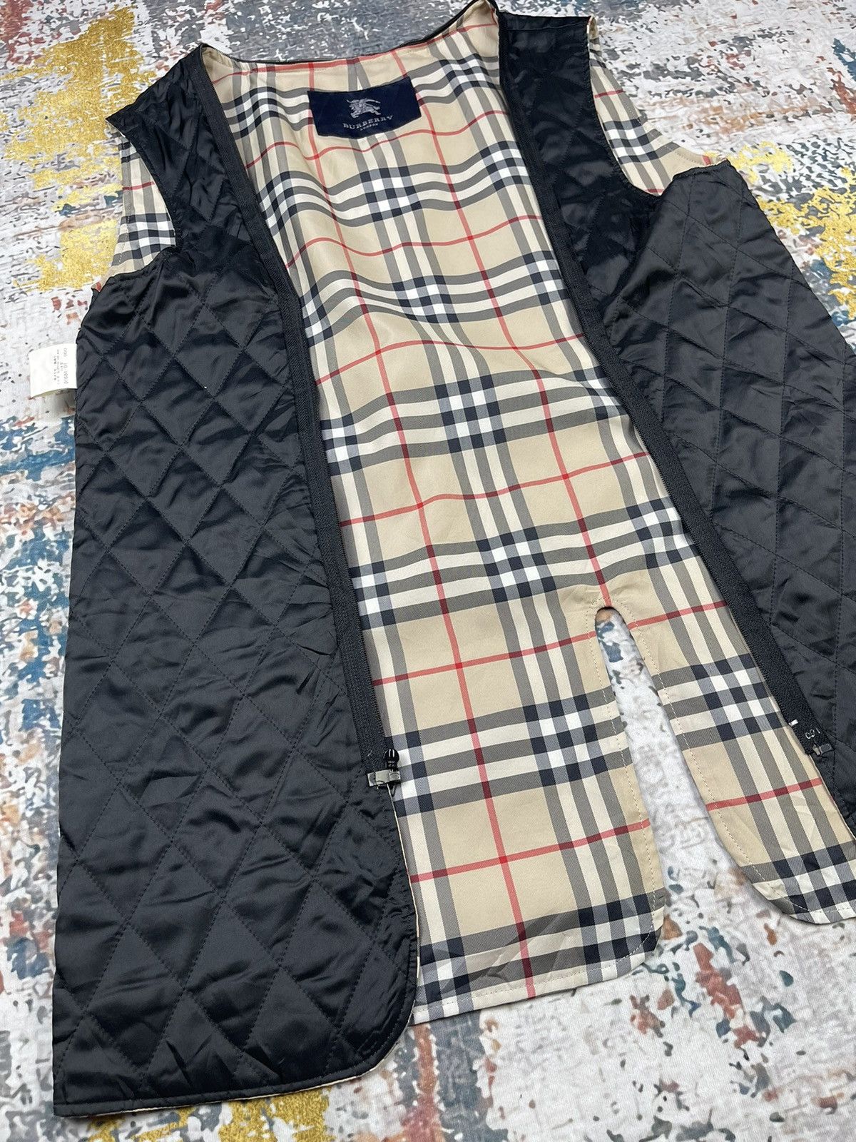 Burberry × Designer Vintage BURBERRY LONDON Nova Check Inner Pile Size US S / EU 44-46 / 1 - 4 Thumbnail