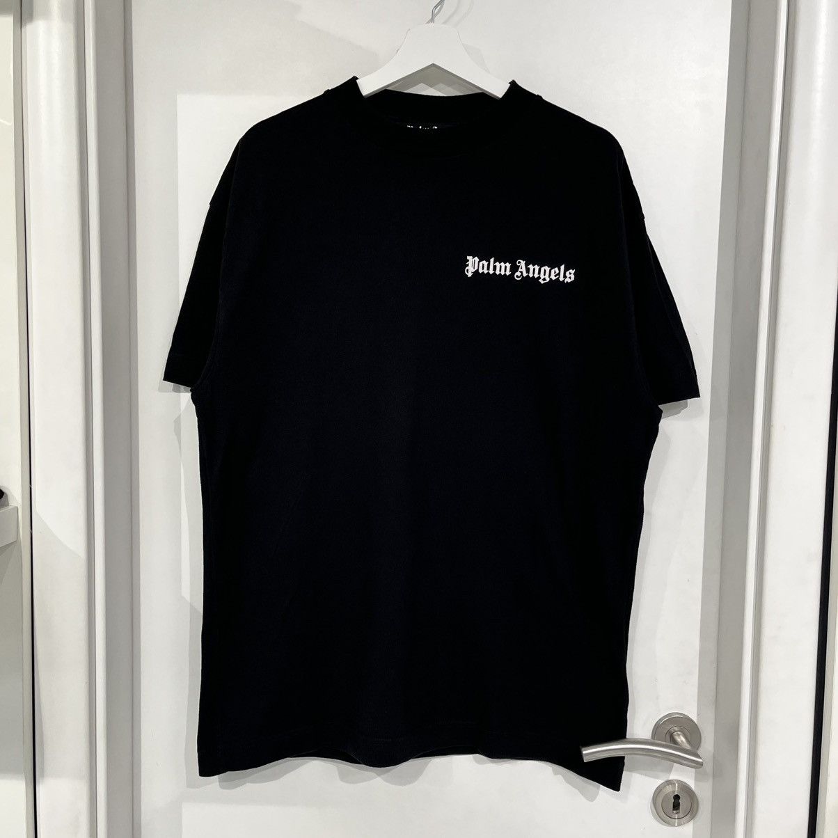 Palm Angels Palm Angels Logo Tee Black Size US L / EU 52-54 / 3 - 1 Thumbnail