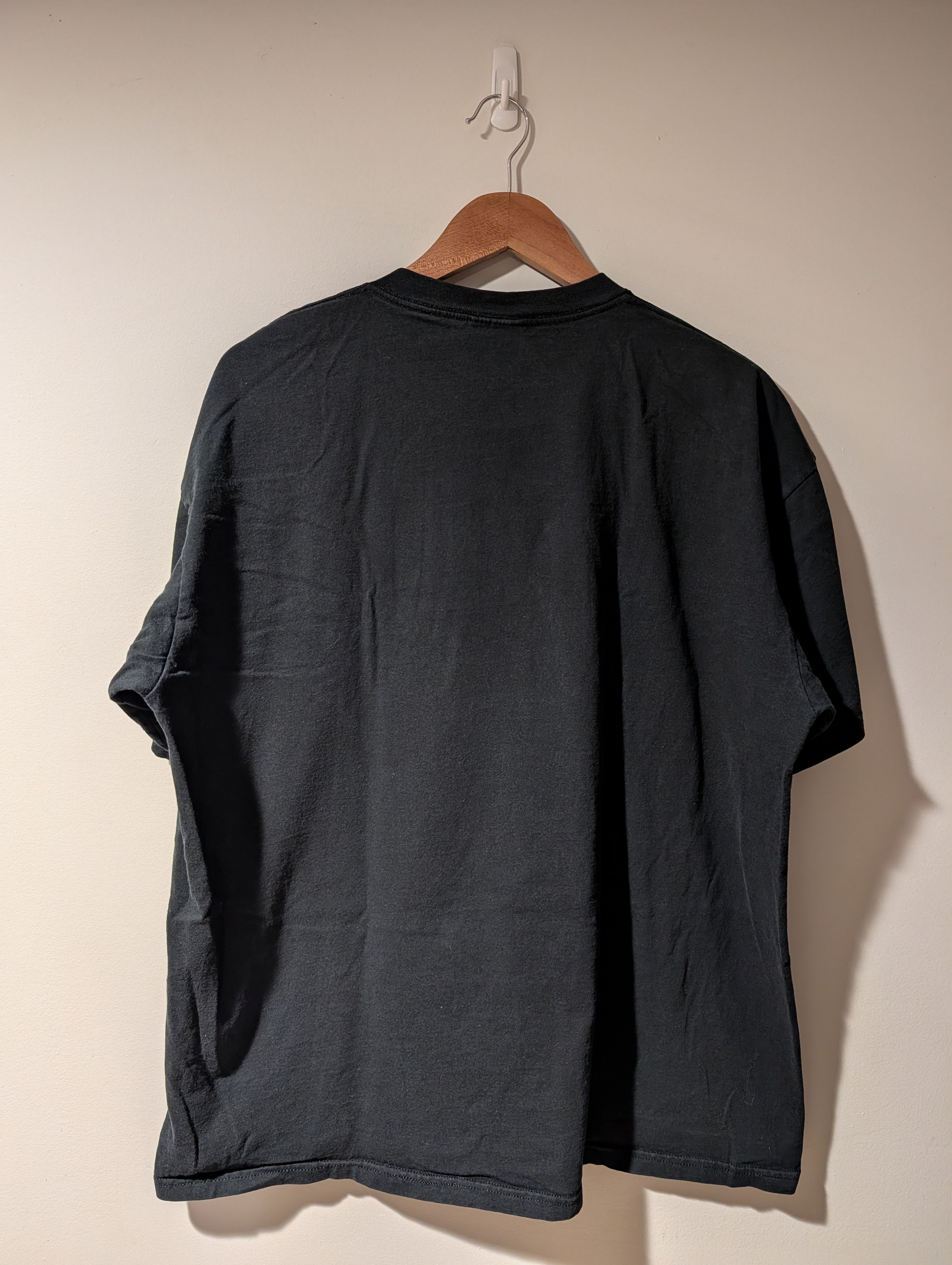 Nike Vintage 90s Nike Mini Swoosh Check Blank Essential T-Shirt Size US XL / EU 56 / 4 - 4 Thumbnail