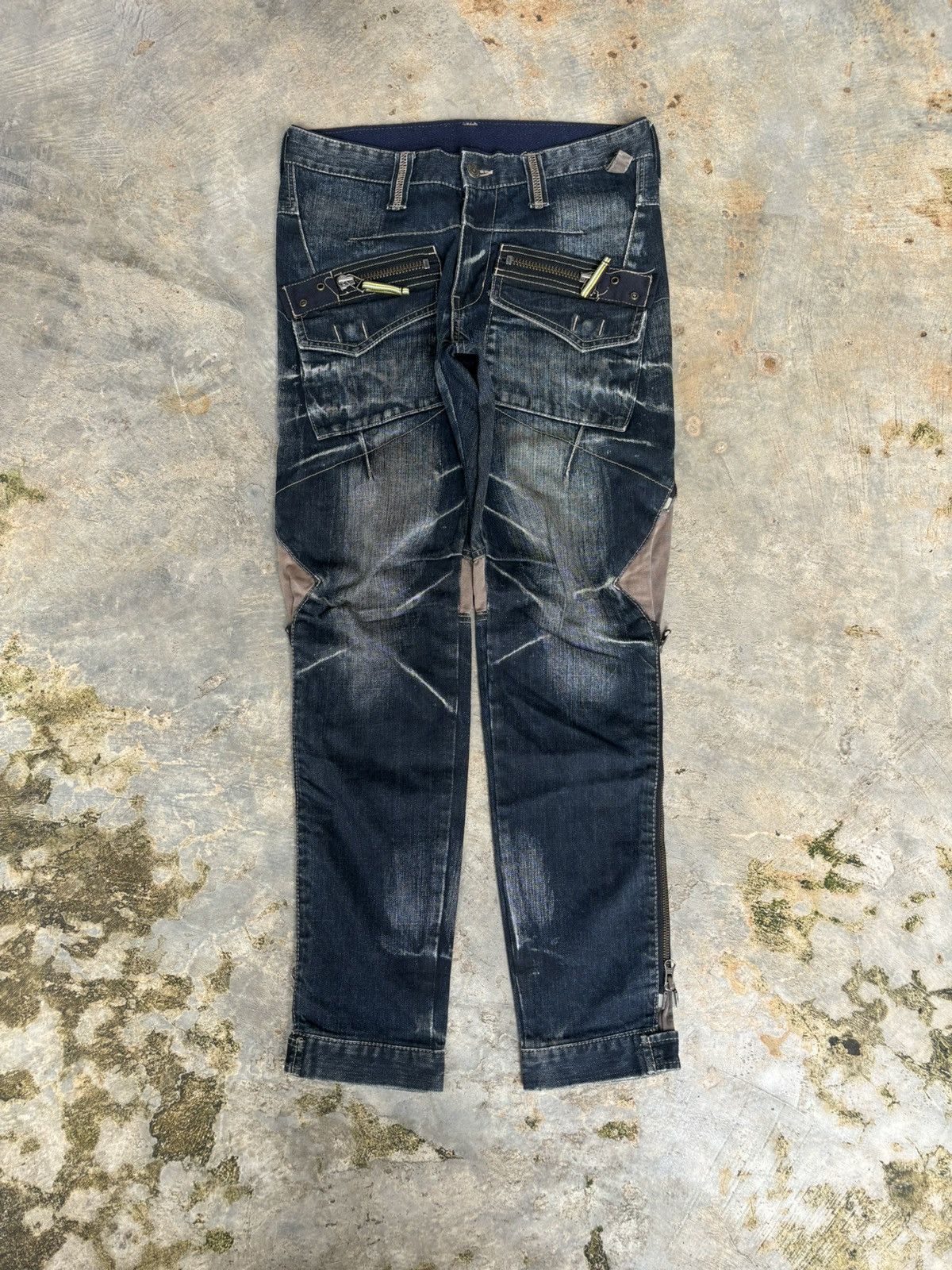 PPFM Multi Zipper Ifsixwasnine Lgb Style Jeans