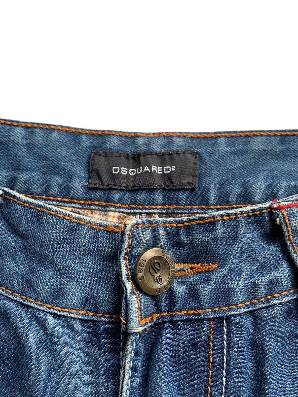 Dsquared2 DSQUARED2 DENIM PATCHWORDS CUSTOM RARE MADE IN ITALY Size US 32 / EU 48 - 10 Thumbnail