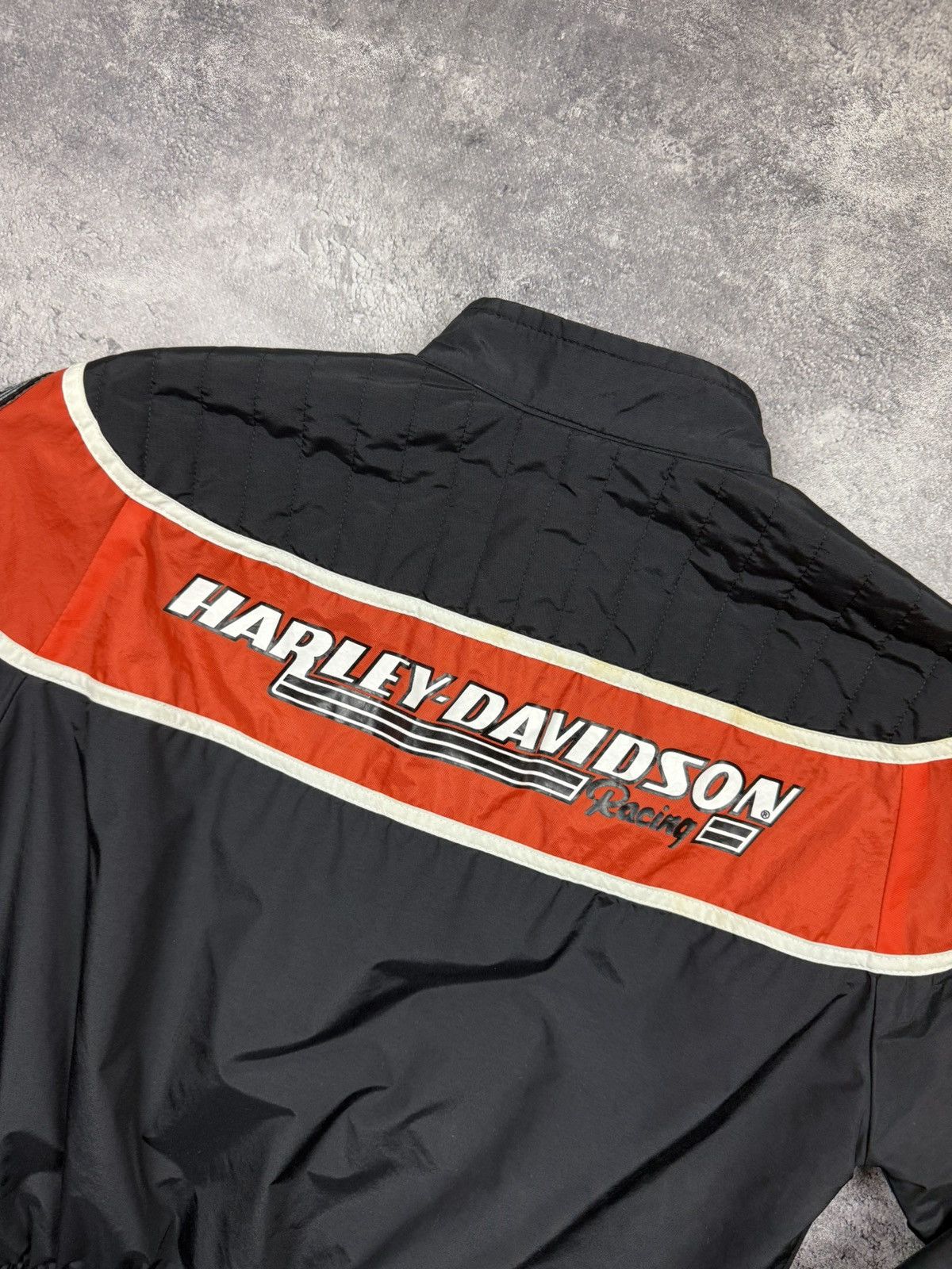 Harley Davidson Vintage Harley Davidson Jacket Big Logo Y2K Made In USA Size US S / EU 44-46 / 1 - 21 Thumbnail