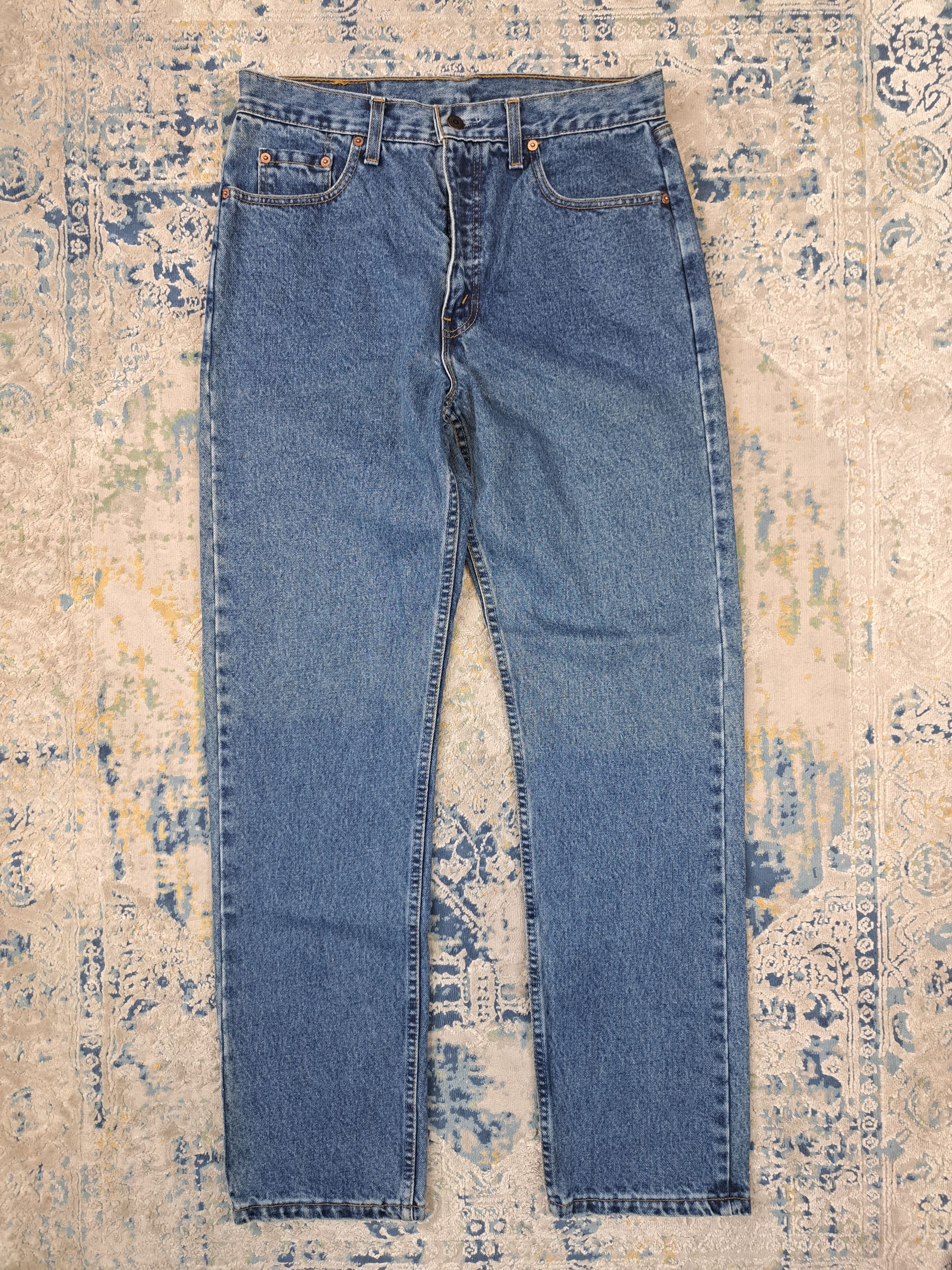 Levi's Vintage 1997 Levis 615 02 Orange Tab Denim Jeans Size US 33 - 4 Thumbnail