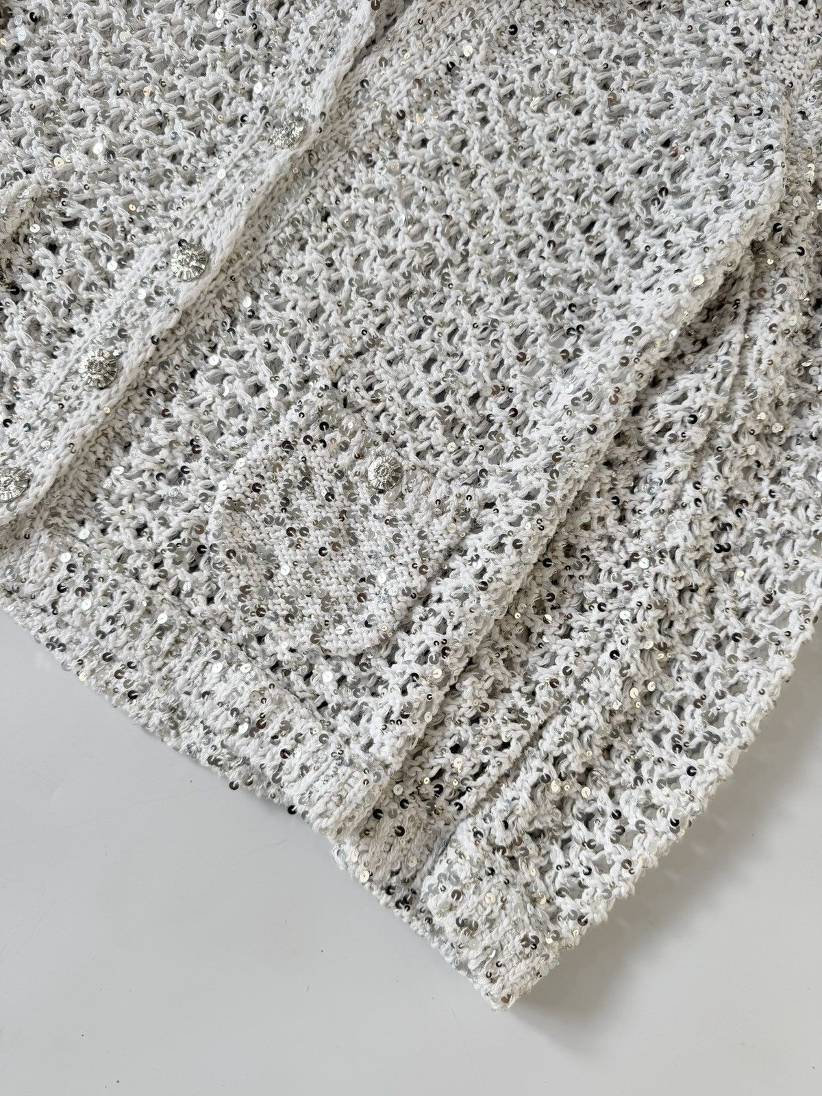 Chanel Chanel Cotton Cardigan 2023 Collection Size XXS / US 00 / IT 34 - 4 Thumbnail