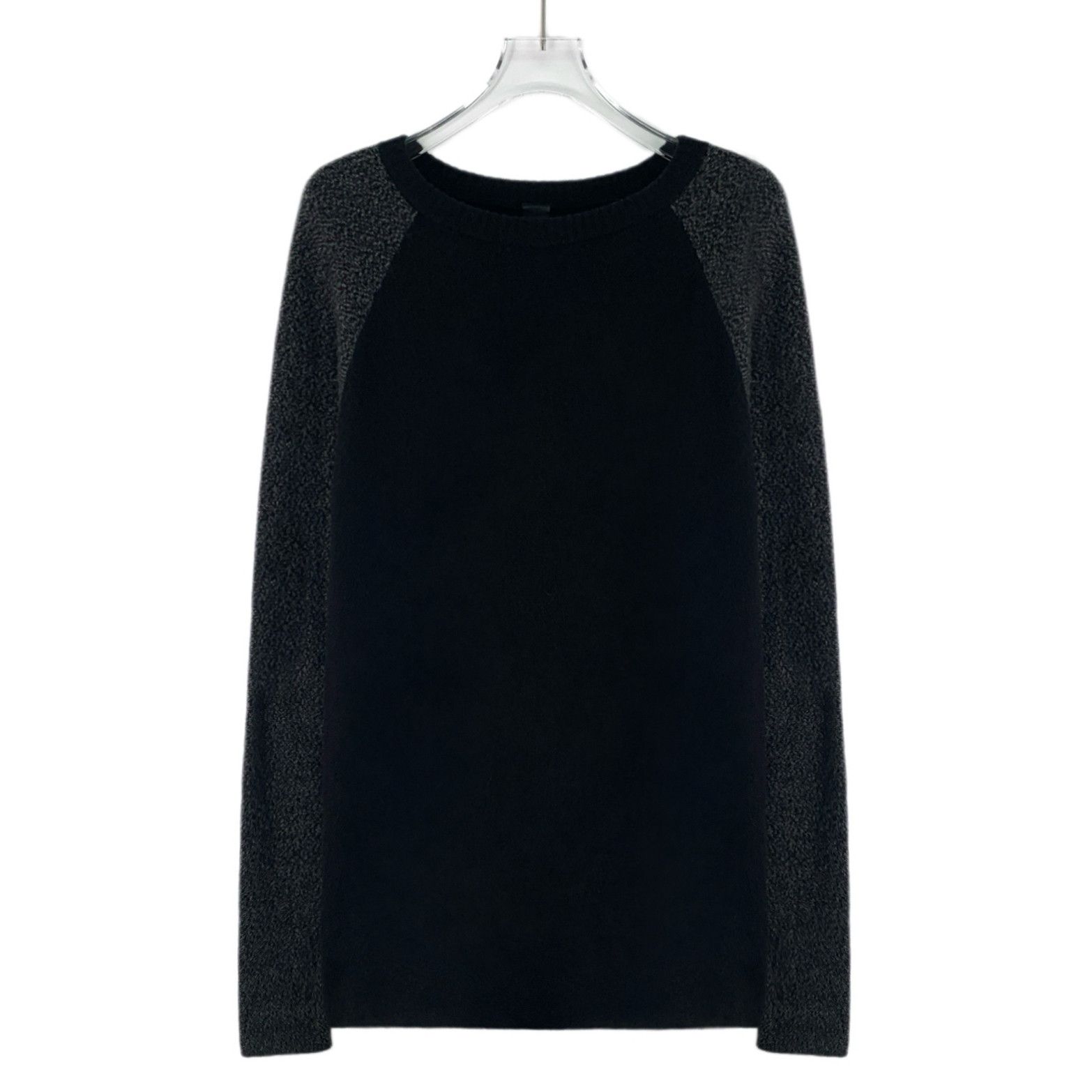 Chrome Hearts Chrome Hearts Cross Leather Cashmere Sweater Black (M) Size US M / EU 48-50 / 2 - 1 Thumbnail