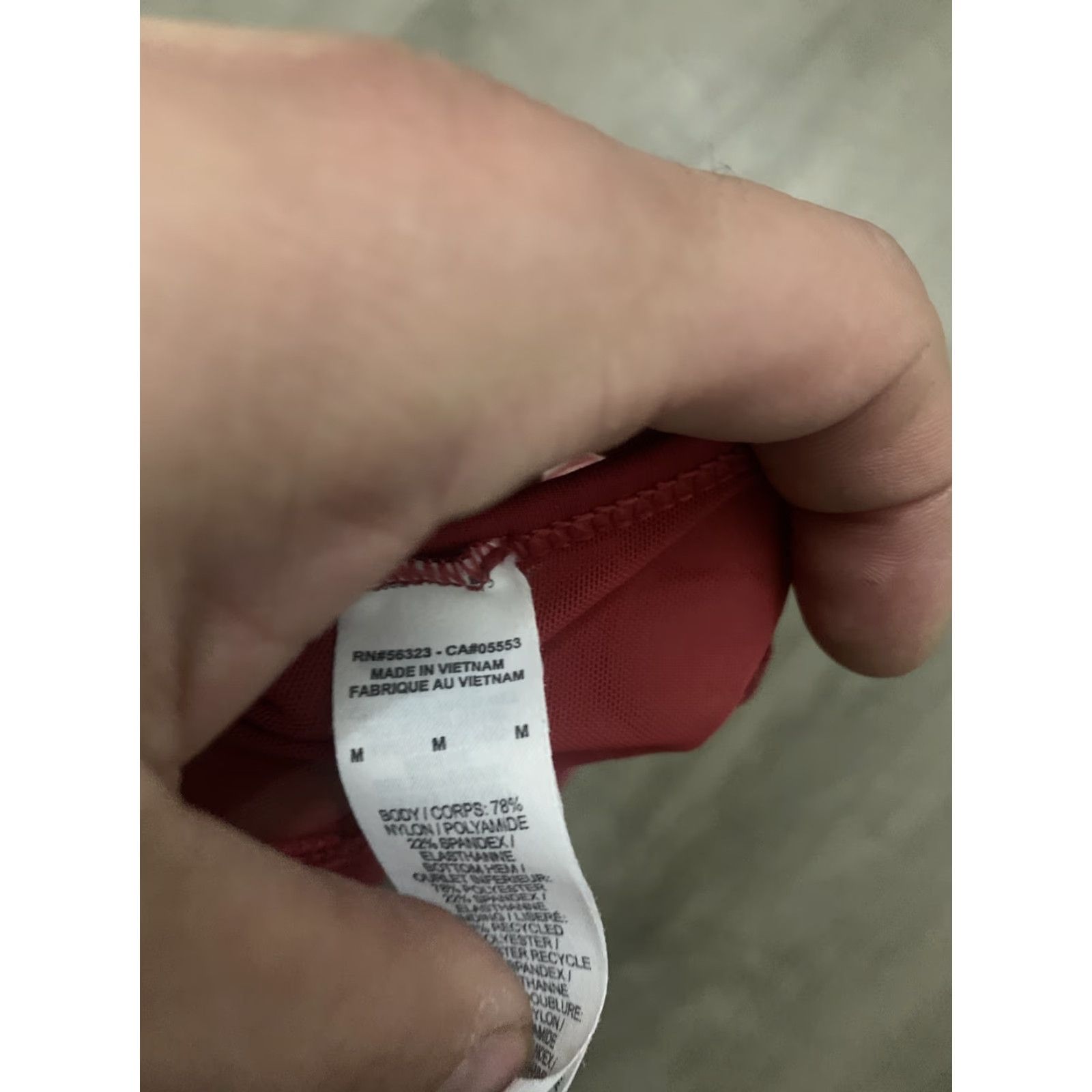 Nike Nike Womens Pro Training No Pad Racerback Wireless Red Sports Bra Size Medium Size ONE SIZE - 5 Thumbnail