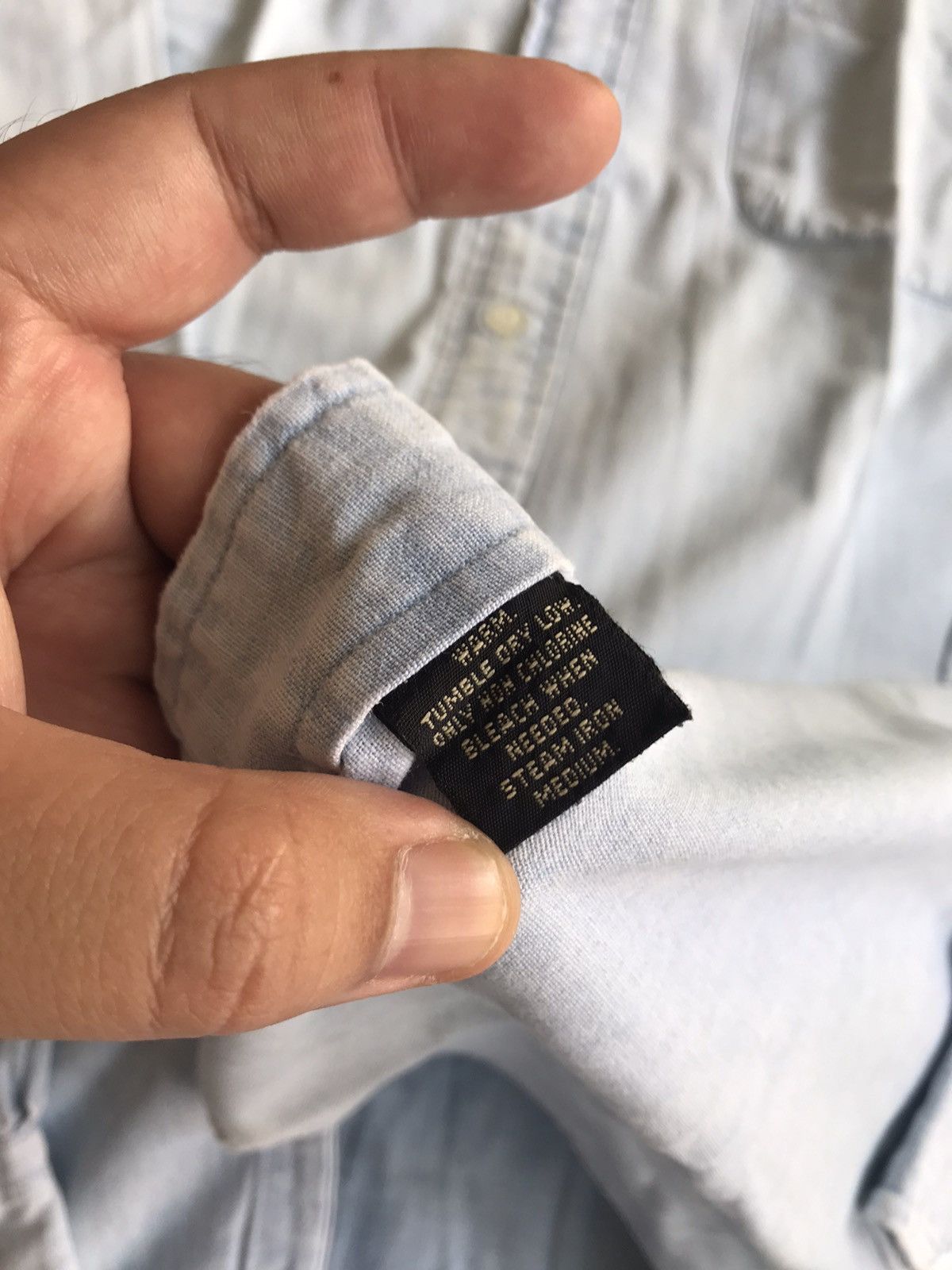 RRL Ralph Lauren Vintage Worn RRL double RL Shirts Size US XL / EU 56 / 4 - 4 Thumbnail