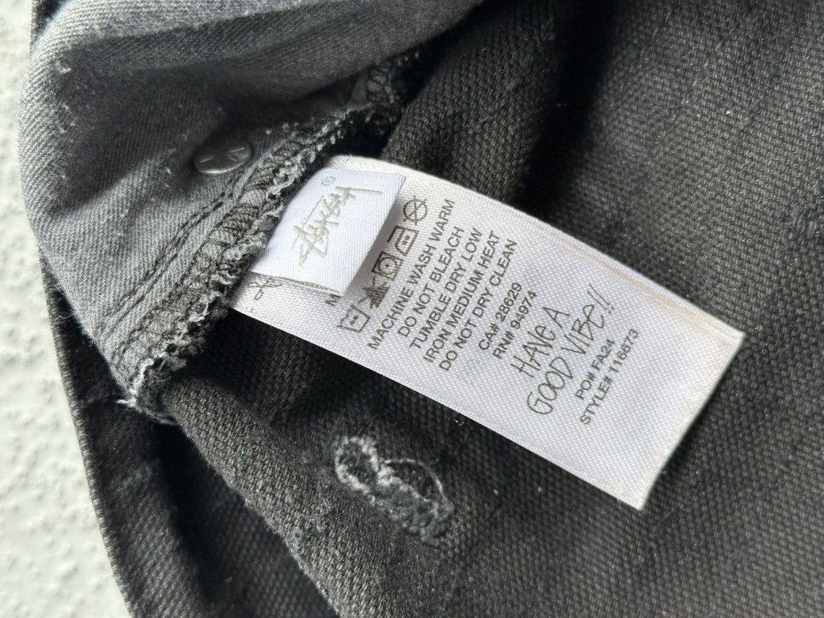 Stussy STUSSY BIG OL BLACK DENIM Size US 30 / EU 46 - 3 Thumbnail