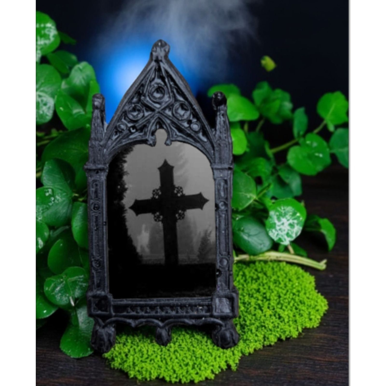 Other Black Cross Pin Gothic Purse Religious Cemetery Accessory Size ONE SIZE - 1 Thumbnail