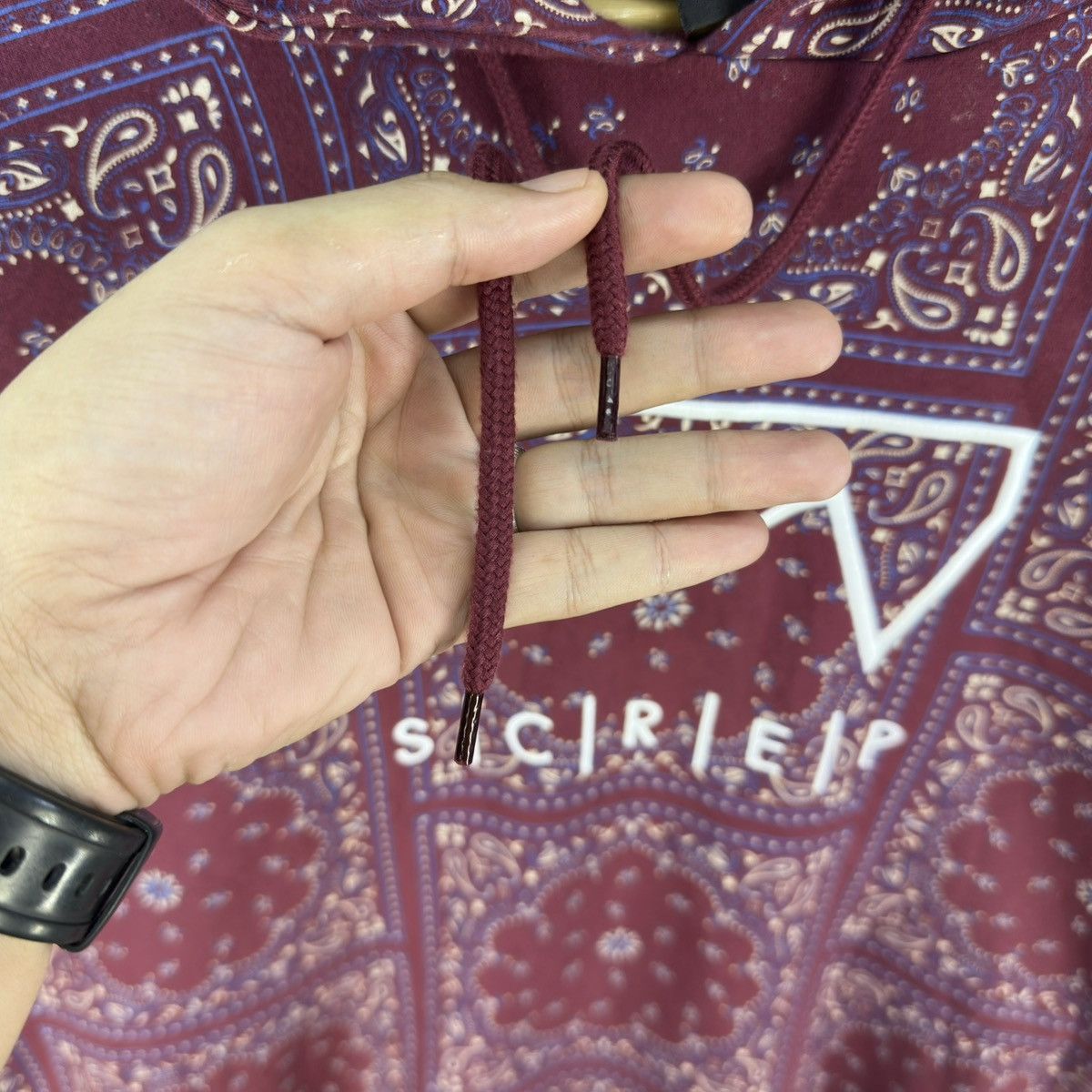 Kapital Screp Paisley Hoodie like Kapital Undercover Supreme Size US XXL / EU 58 / 5 - 8 Thumbnail