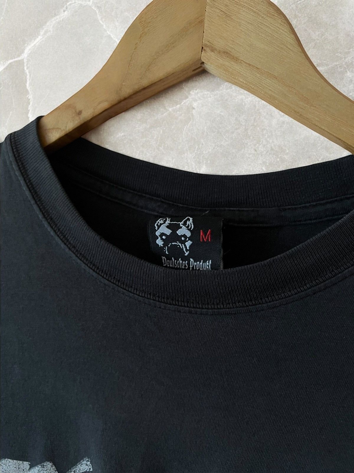 Band Tees × Vintage PIT BULL GERMANY "Brass Knuckles" Hooligan VINTAGE 90s tee Size US L / EU 52-54 / 3 - 5 Thumbnail